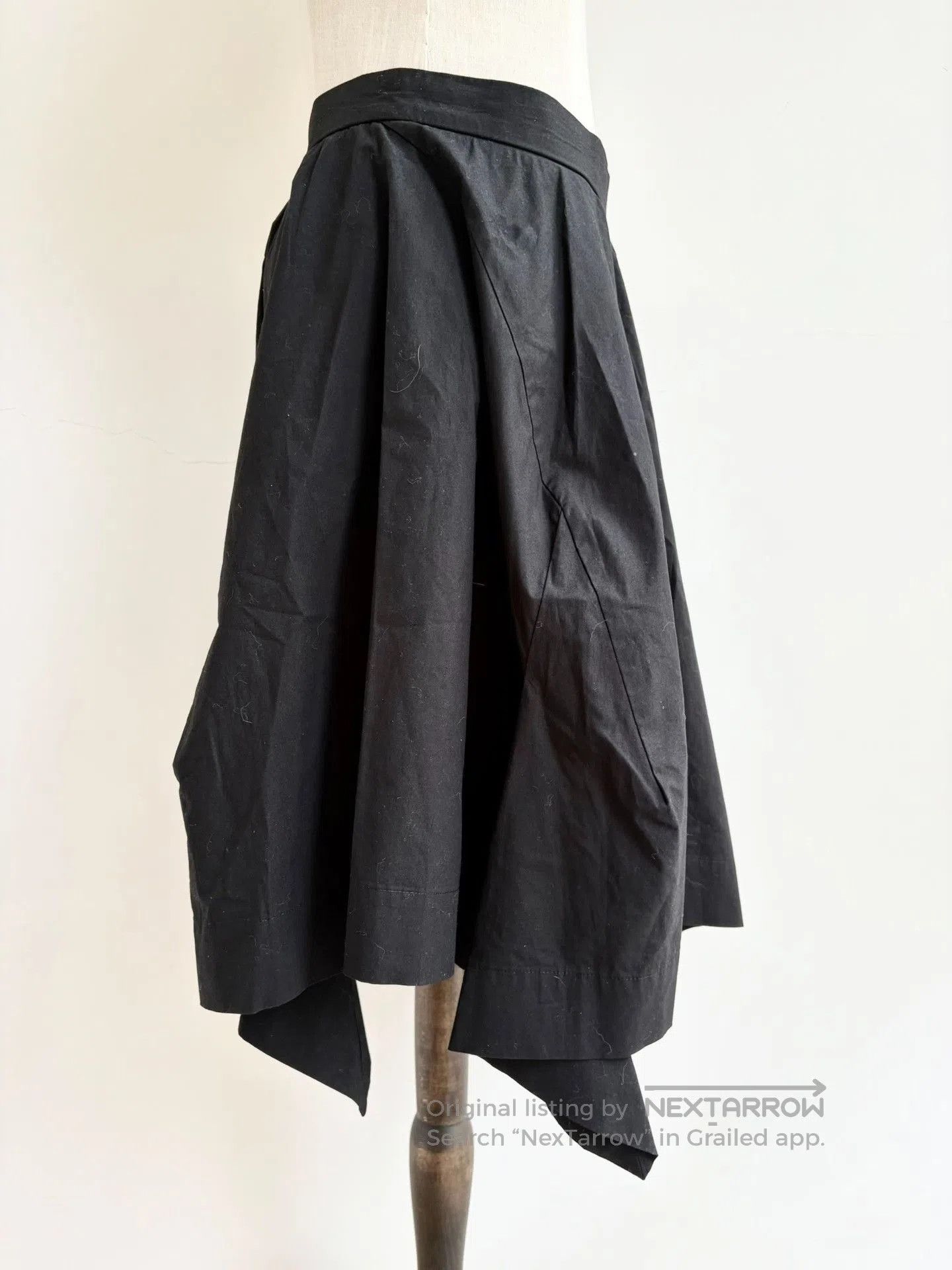 Vivienne Westwood Vivienne Westwood Vintage Black Asymmetrical Skirt. Size 35" - 3 Thumbnail