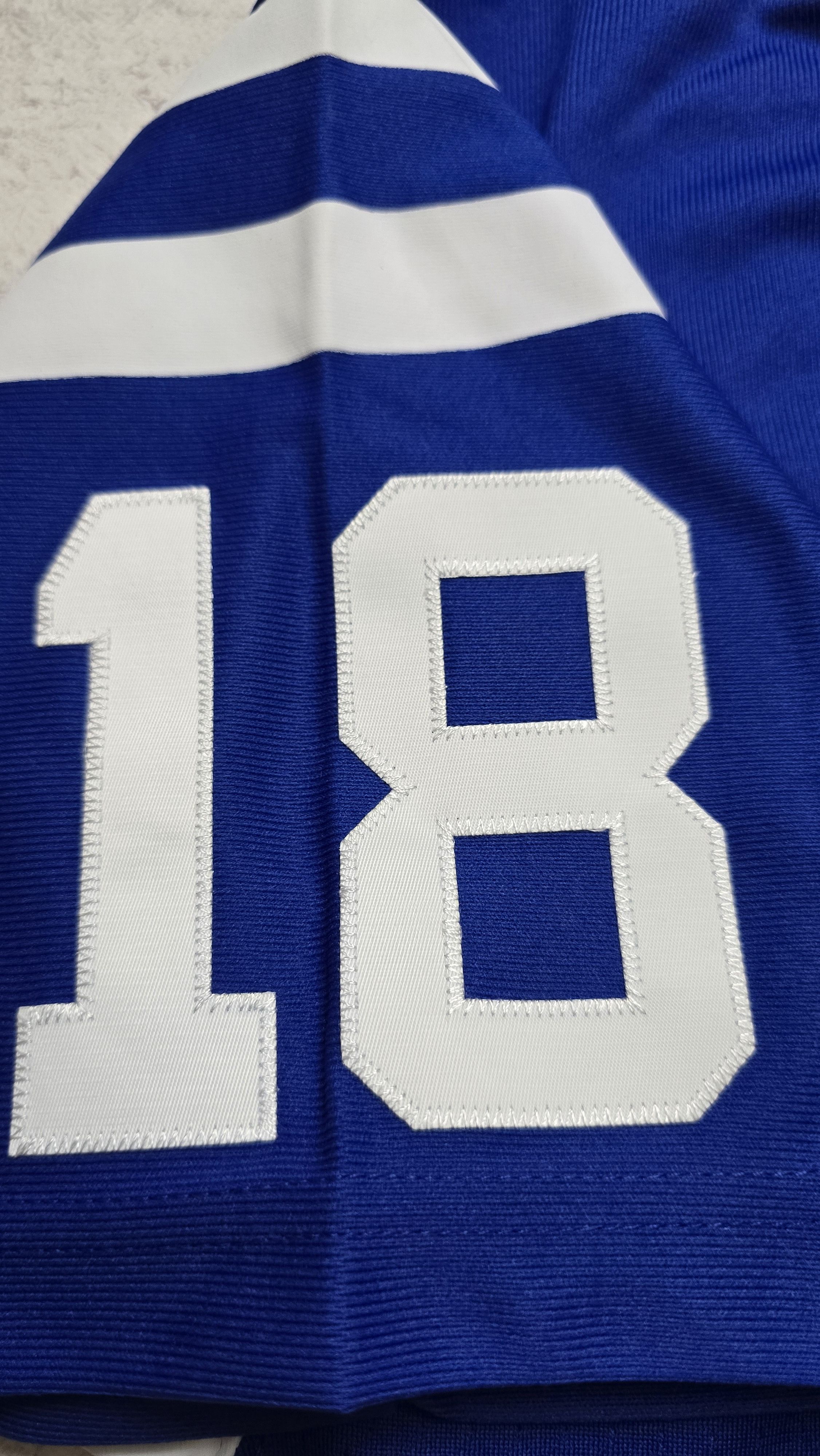 Mitchell & Ness Peyton Manning #18 Colts1998 Legacy Throwback Jersey Size US S / EU 44-46 / 1 - 11 Thumbnail