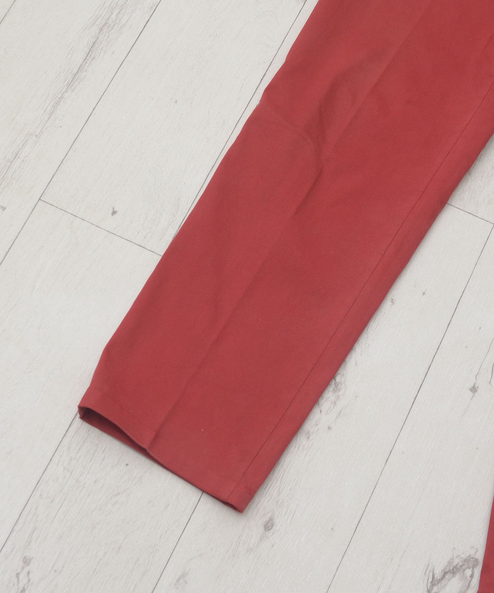 Polo Ralph Lauren × Ralph Lauren × Vintage Polo Ralph Lauren Vintage Red Cotton Chino Trousers Pants Size US 34 / EU 50 - 2 Thumbnail