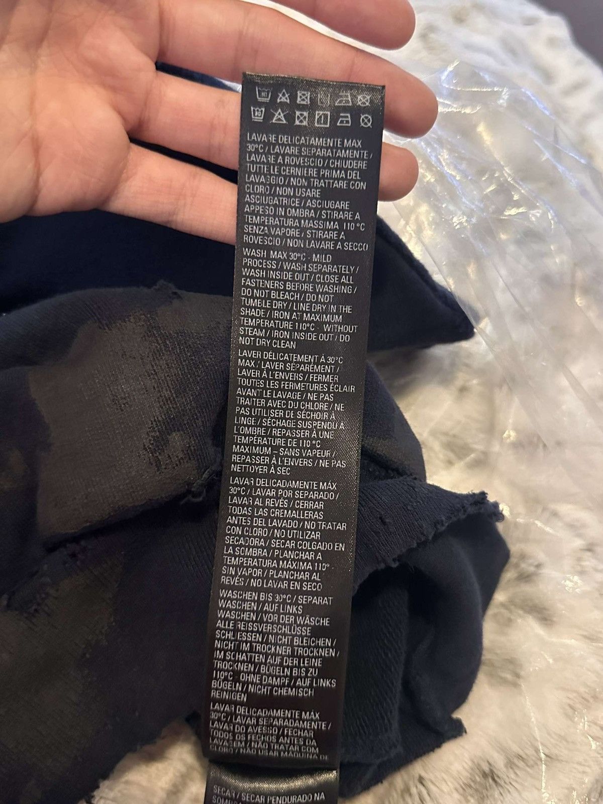 Balenciaga Balenciaga AW22 Muddy Polo Paris Zip Up Hoodie NWT Size US M / EU 48-50 / 2 - 11 Thumbnail