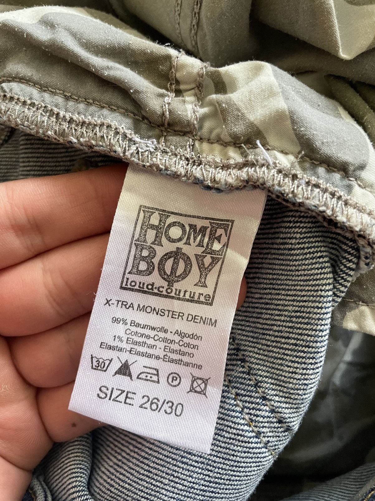 Japanese Brand Homeboy Baggy Jeans Size US 30 / EU 46 - 6 Thumbnail