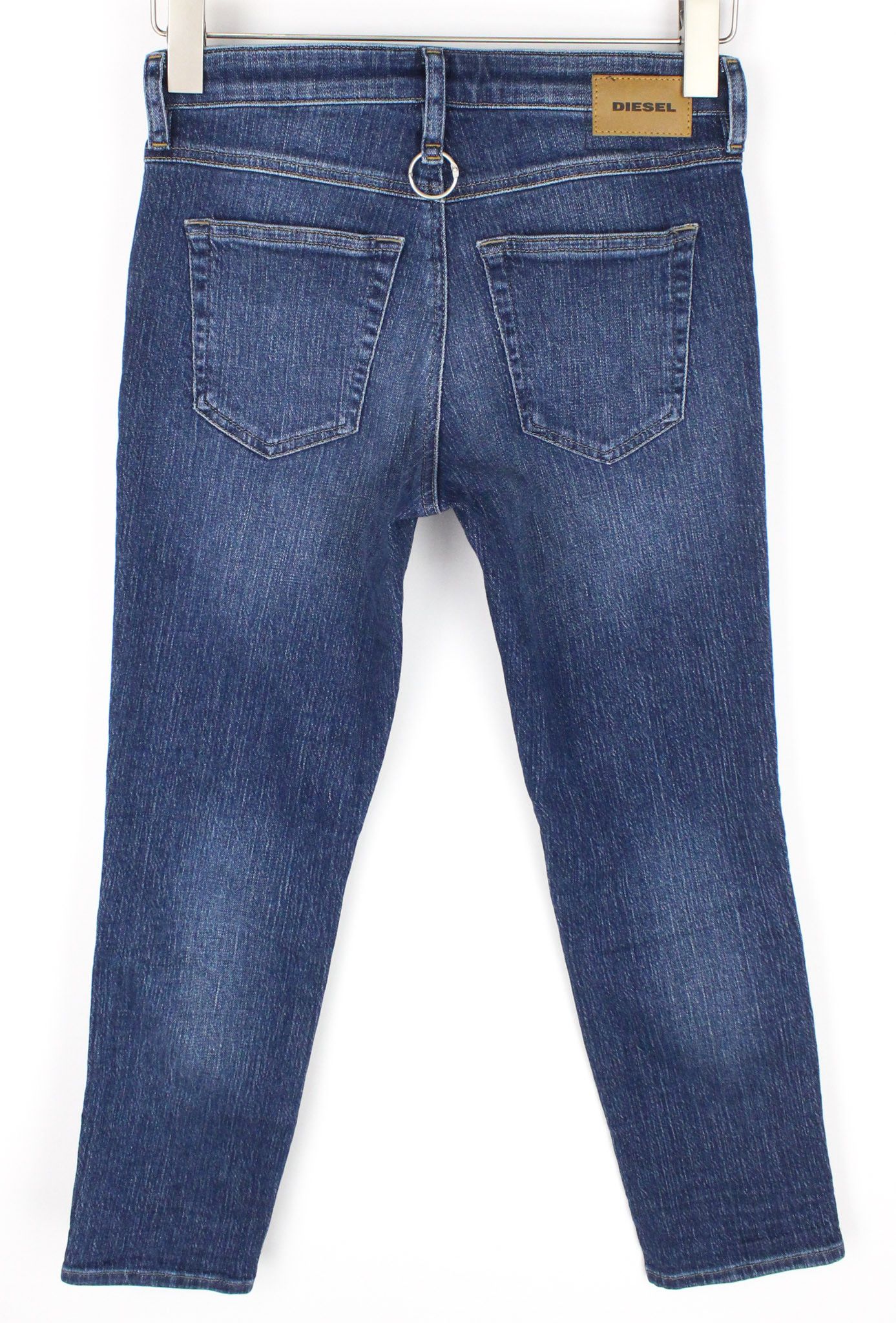 Diesel BABHILA 089AH W25/L30 Dark Blue Buttoned Jeans 72469 Size 25" / US 0 / IT 36 - 2 Thumbnail