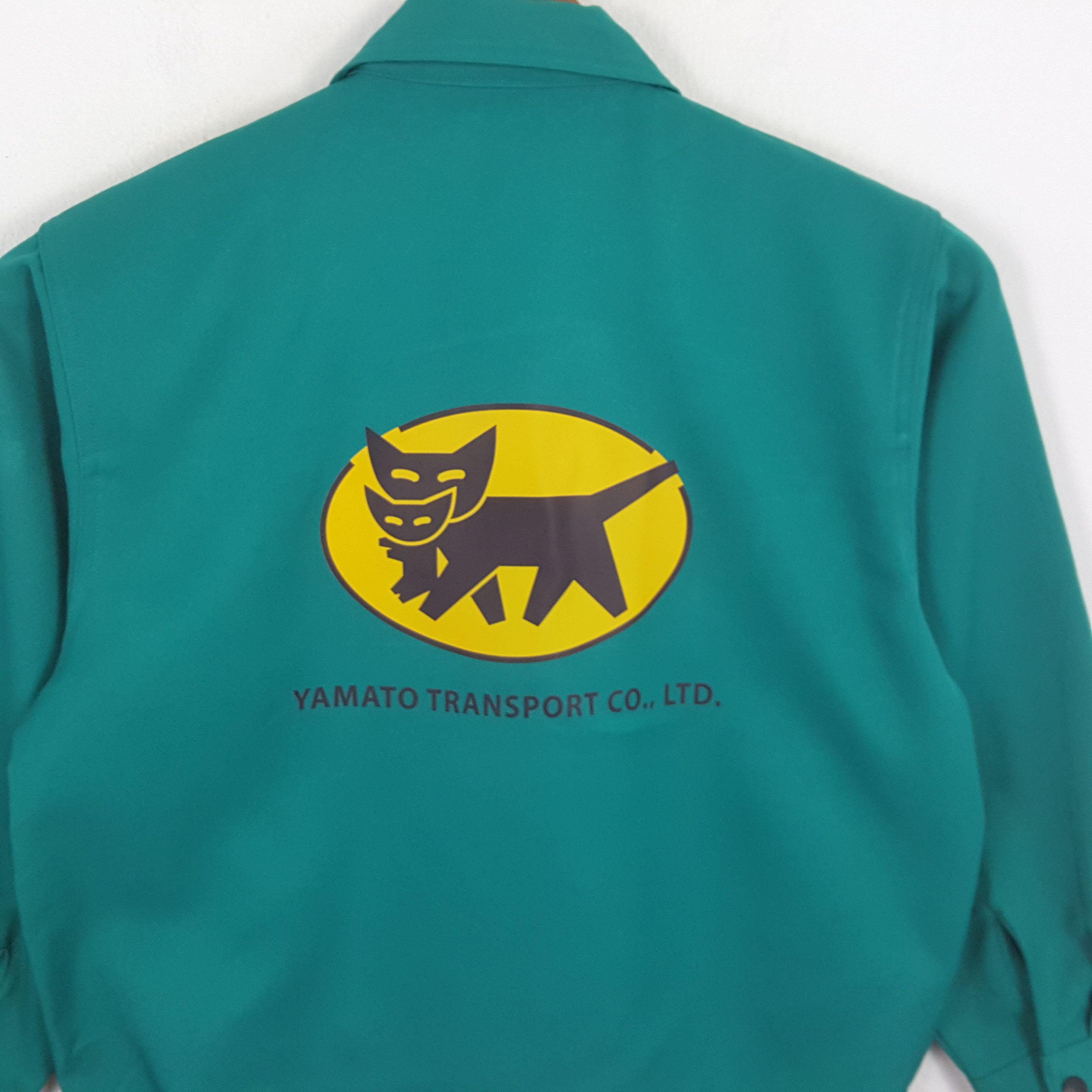 Japanese Brand × Vintage Vintage YAMATO TRANSPORT Japanese Company Custom Jacket Size US M / EU 48-50 / 2 - 2 Thumbnail