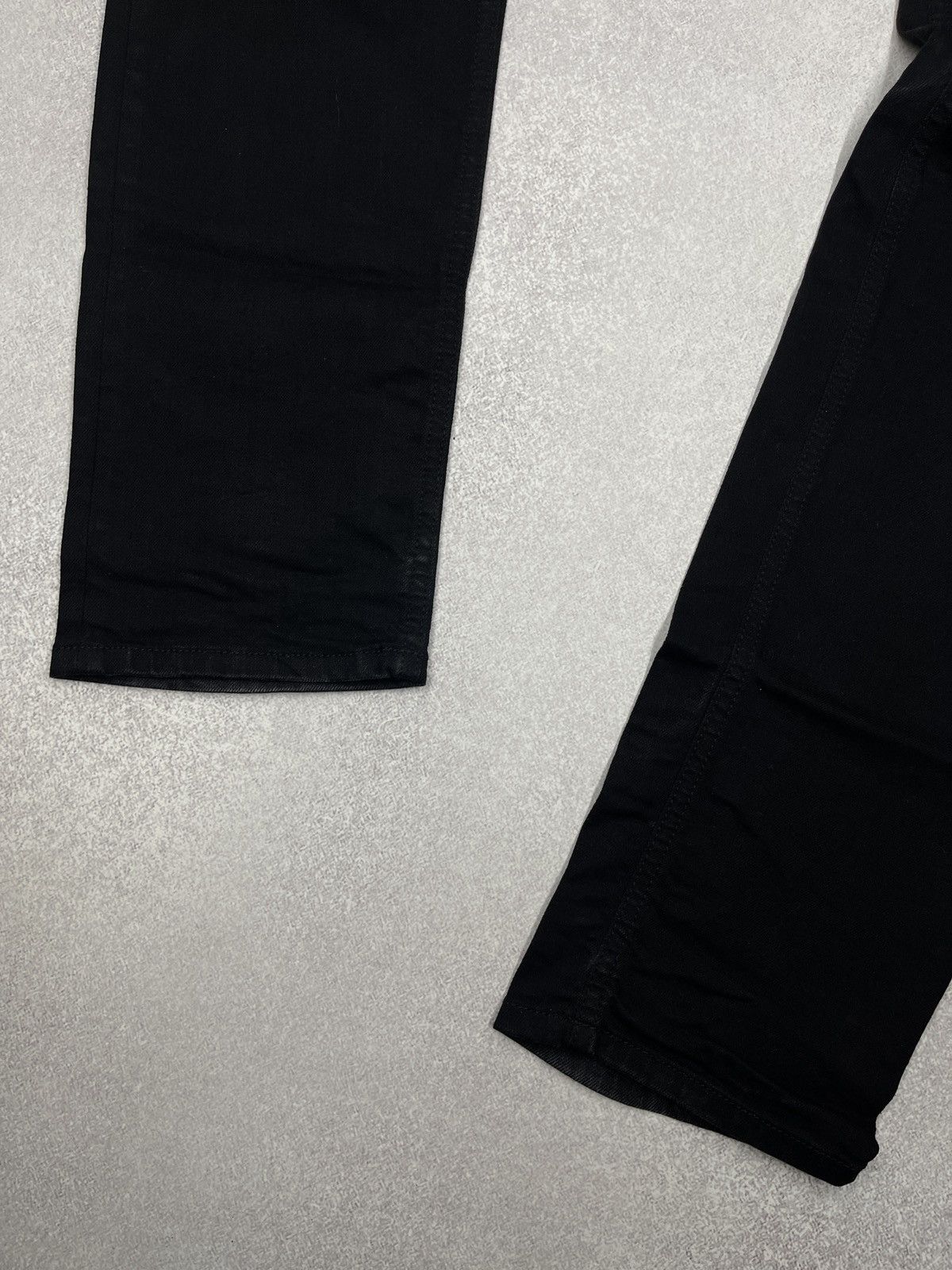 Diesel Mens Diesel Tepphar Denim Jeans Black Made in Italy Y2K Size US 32 / EU 48 - 9 Thumbnail