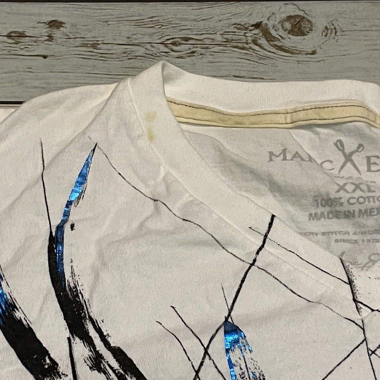 Affliction × Marc Ecko × Tapout Rare Marc Ecko Wings Cross Tee Y2K Affliction Style Size US XXL / EU 58 / 5 - 7 Thumbnail