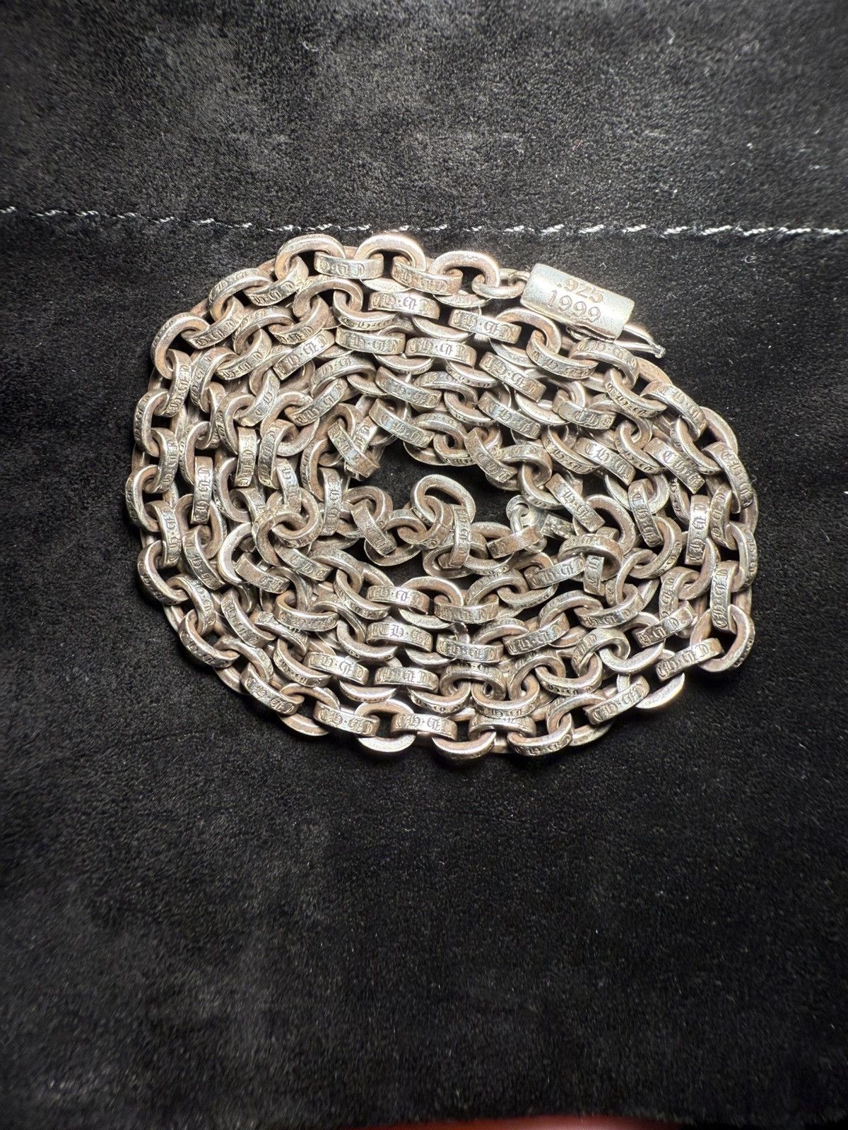 正規品 CHROME HEARTS PAPERCHAIN 24inch 61cm Authentic [Chrome Hearts] Necklace Paperchain (24inch) | eBay