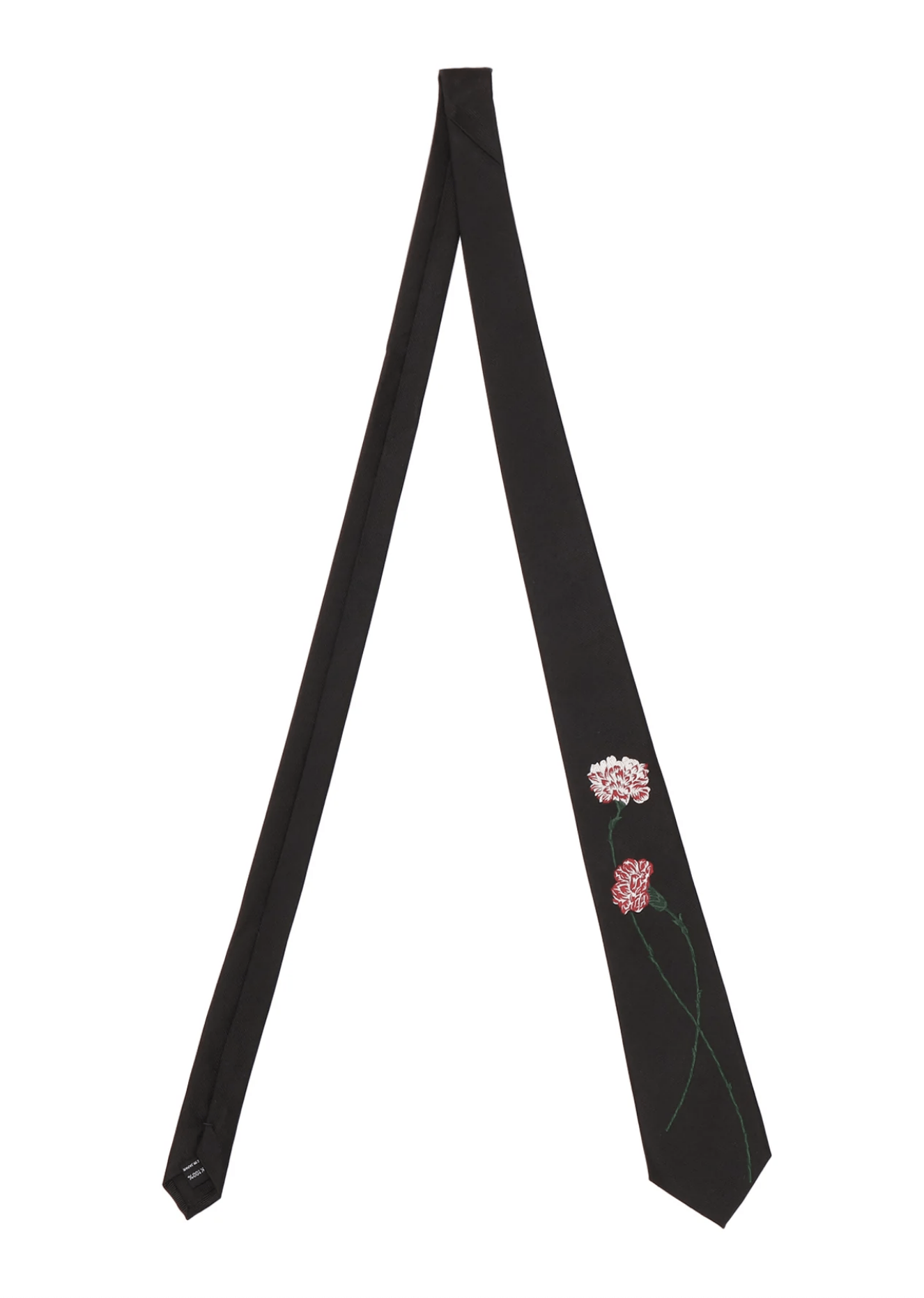 Yohji Yamamoto Yohji Yamamoto HOMME - FLORAL PATTERN DERBY TIE Size ONE SIZE - 5 Thumbnail