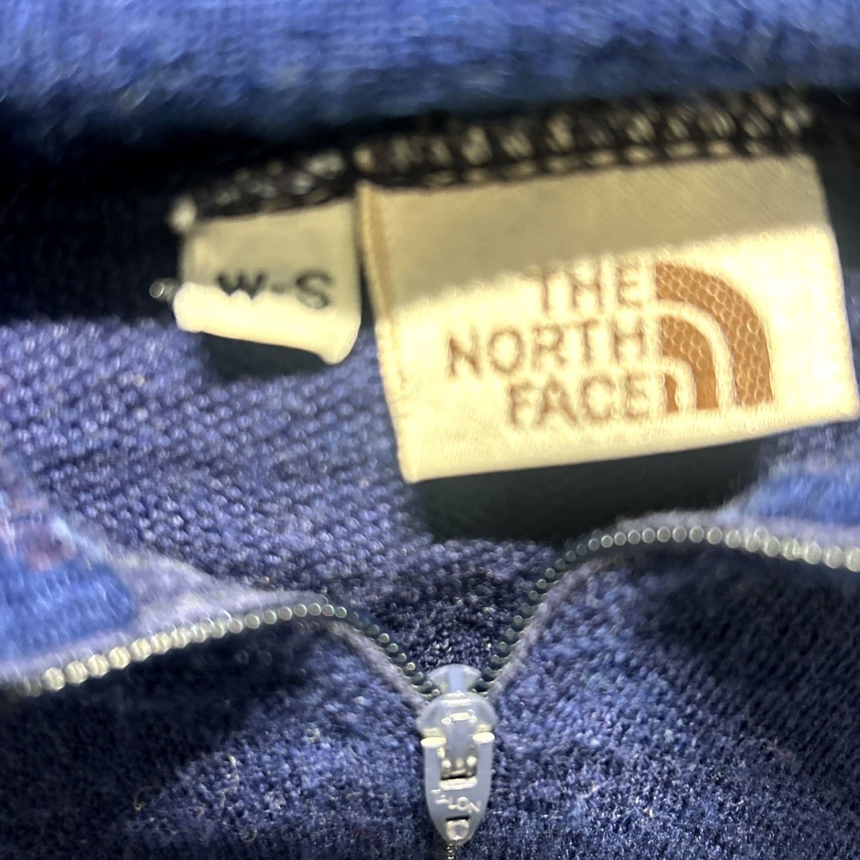 The North Face VINTAGE The North Face Brown Label Wool H-Zip Navy Blue Women’s Small Jacket 90s Fleece Collared Full Zip Mens? Womens Size L / US 10 / IT 46 - 3 Thumbnail