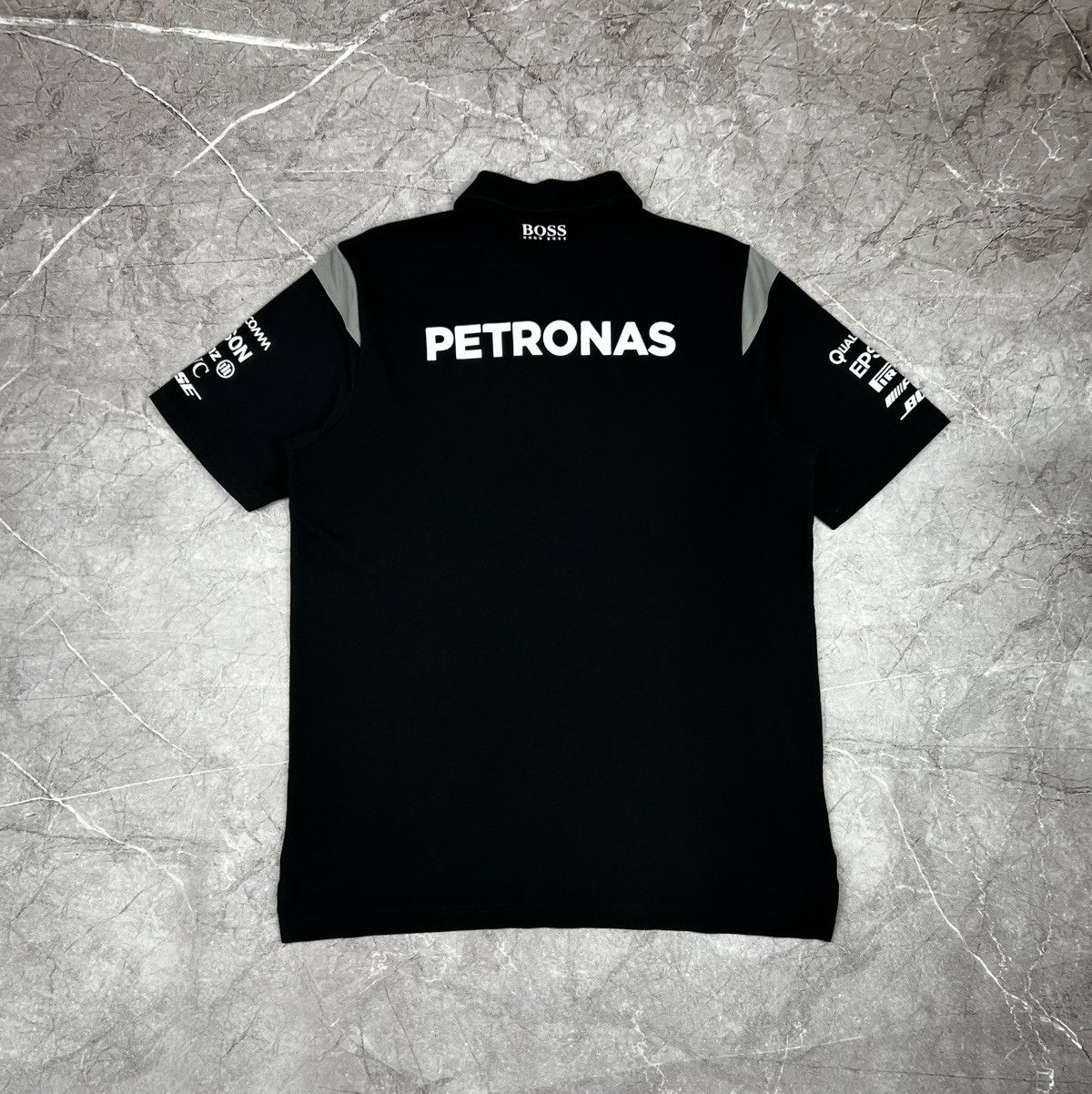 Mercedes-Benz Men's Mercedes Benz Petronas Hugo Boss Black Racing Polo Size US XL / EU 56 / 4 - 3 Thumbnail