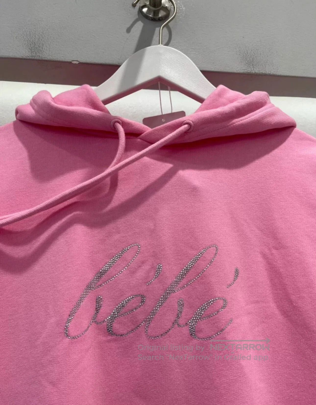 Balenciaga balenciaga pink graphic hoodie with sparkle detail. Size S / US 4 / IT 40 - 4 Thumbnail