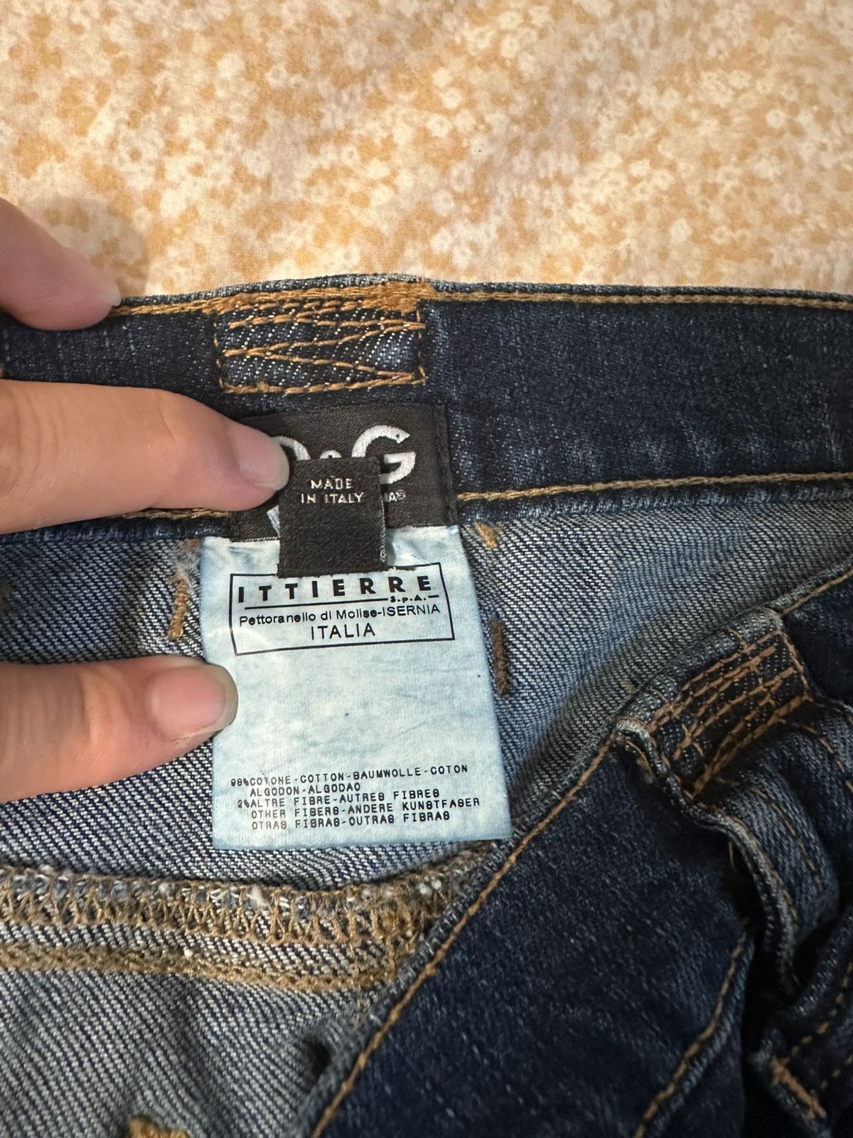 Dolce & Gabbana Dolce and Gabbana Denim Skirt Size 30" / US 8 / IT 44 - 5 Thumbnail