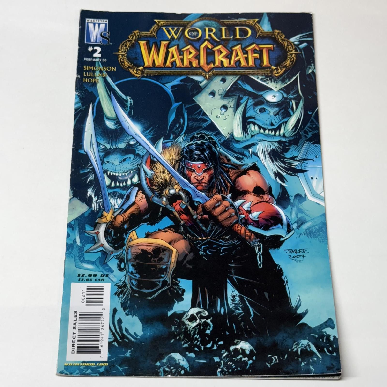 Designer Wildstorm World of Warcraft #1 FEB 2008 WoW Comic Book 1st Size ONE SIZE - 2 Thumbnail