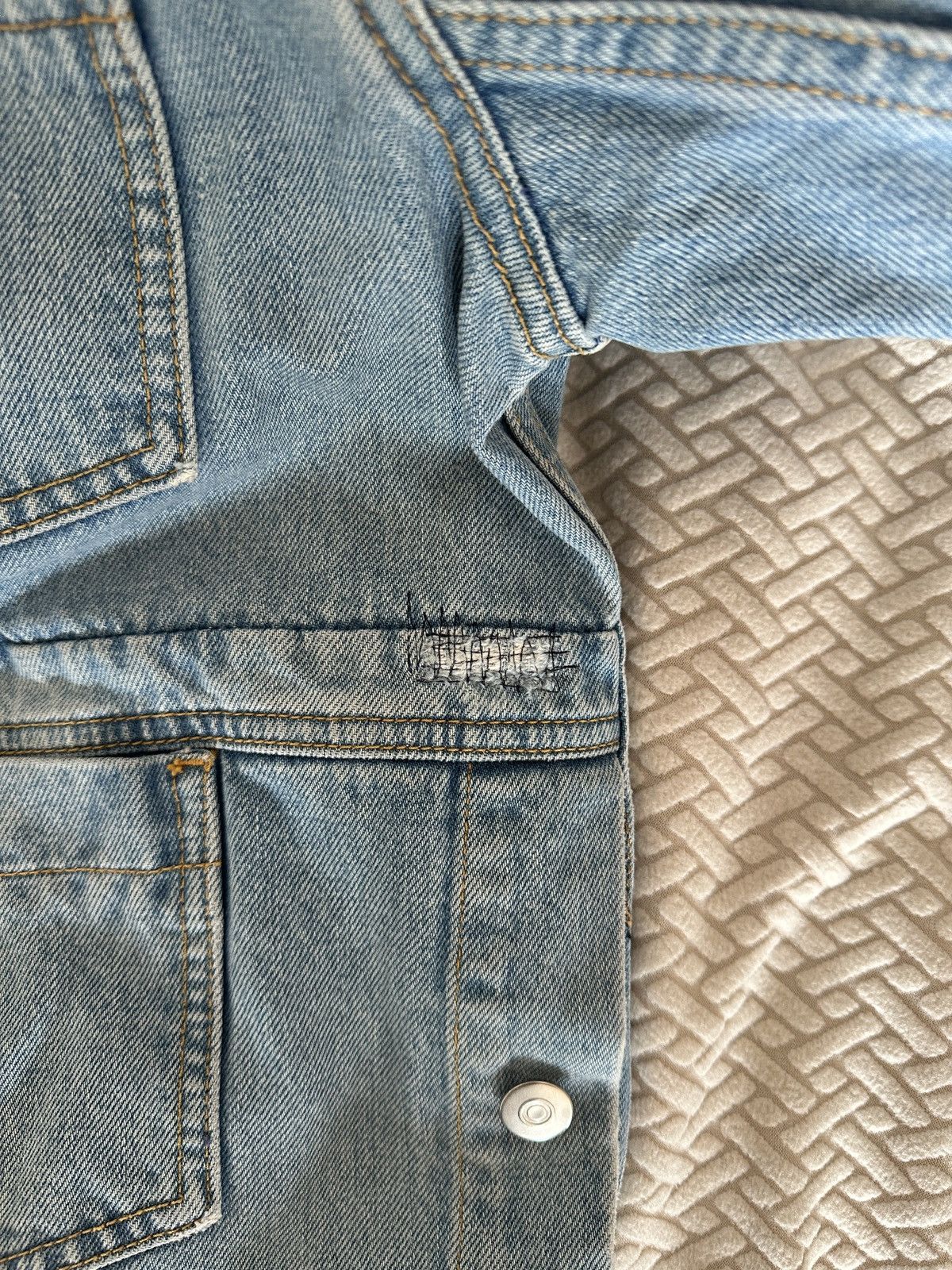 Maison Margiela Contrast Panel Denim Jacket Size US M / EU 48-50 / 2 - 7 Thumbnail