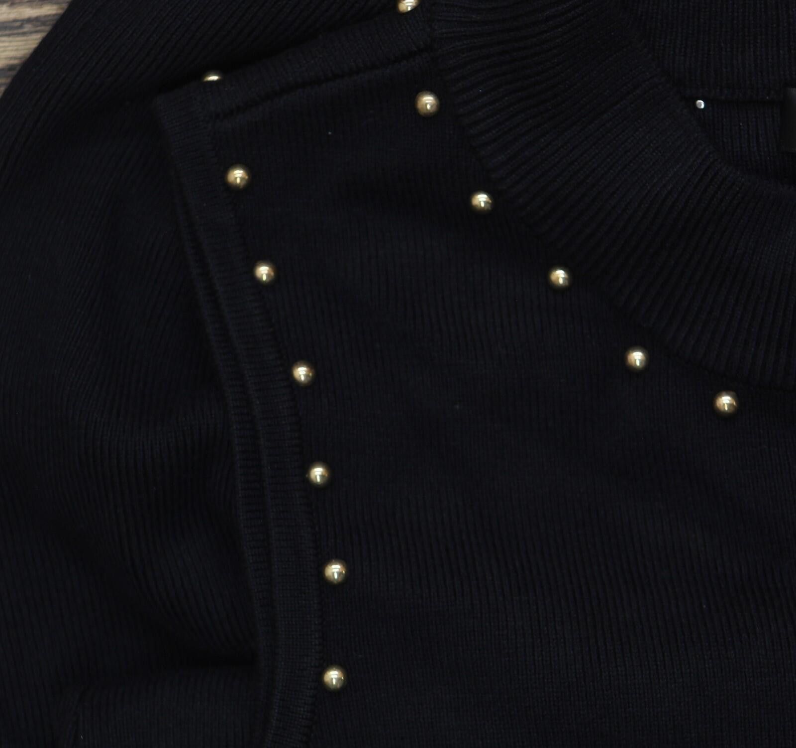 Guess Guess Womens Veronika Bodycon Knit Sweater Dress Jet Black L Size L / US 10 / IT 46 - 7 Thumbnail