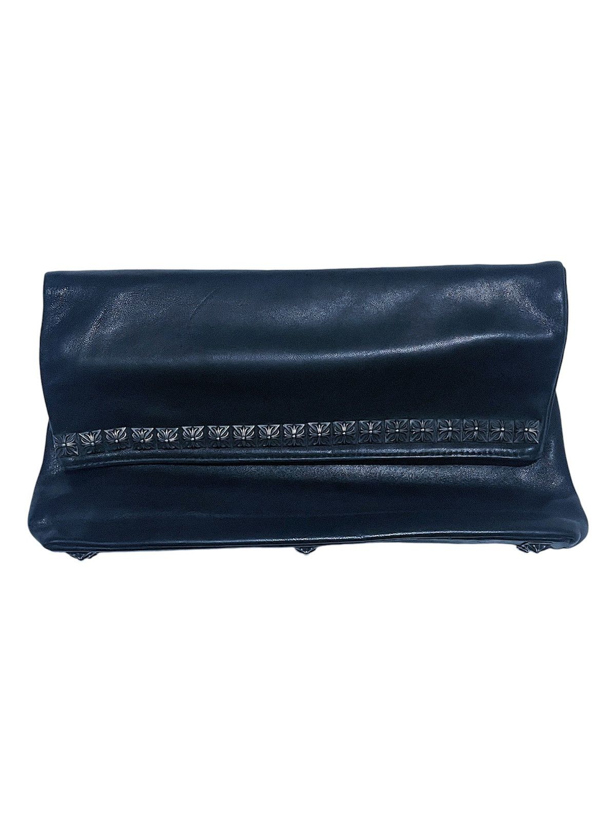 Chrome Hearts 💥SOLD💥 Chrome Hearts Pyramid Studs Clutch Bag Size ONE SIZE - 1 Thumbnail
