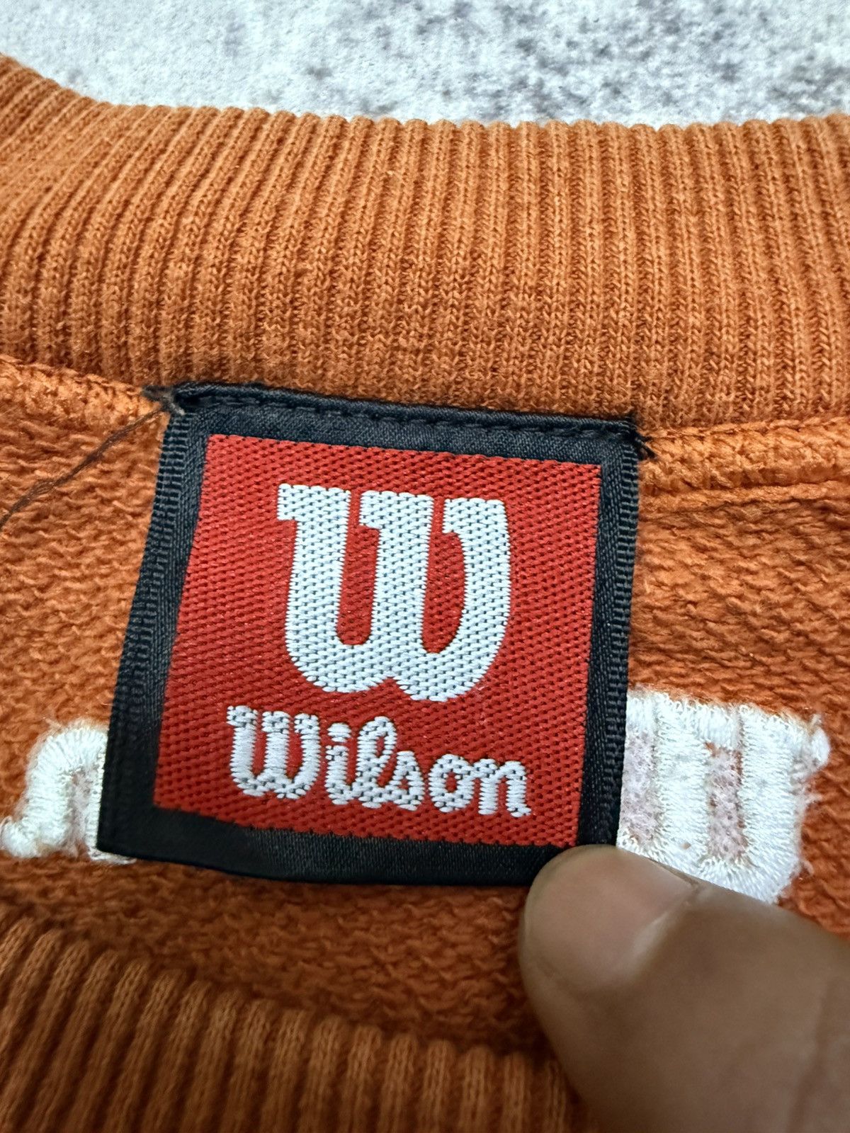 Wilson Vintage 90s Wilson Embroidery Logo Crew Neck Sweatshirt Size US M / EU 48-50 / 2 - 7 Thumbnail