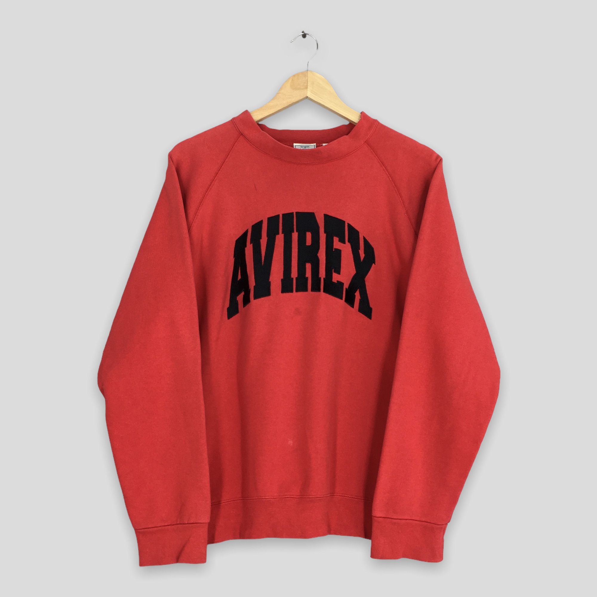 Avirex Vintage 90s Avirex Usa Embroidery Sweatshirt Medium Size US M / EU 48-50 / 2 - 1 Thumbnail