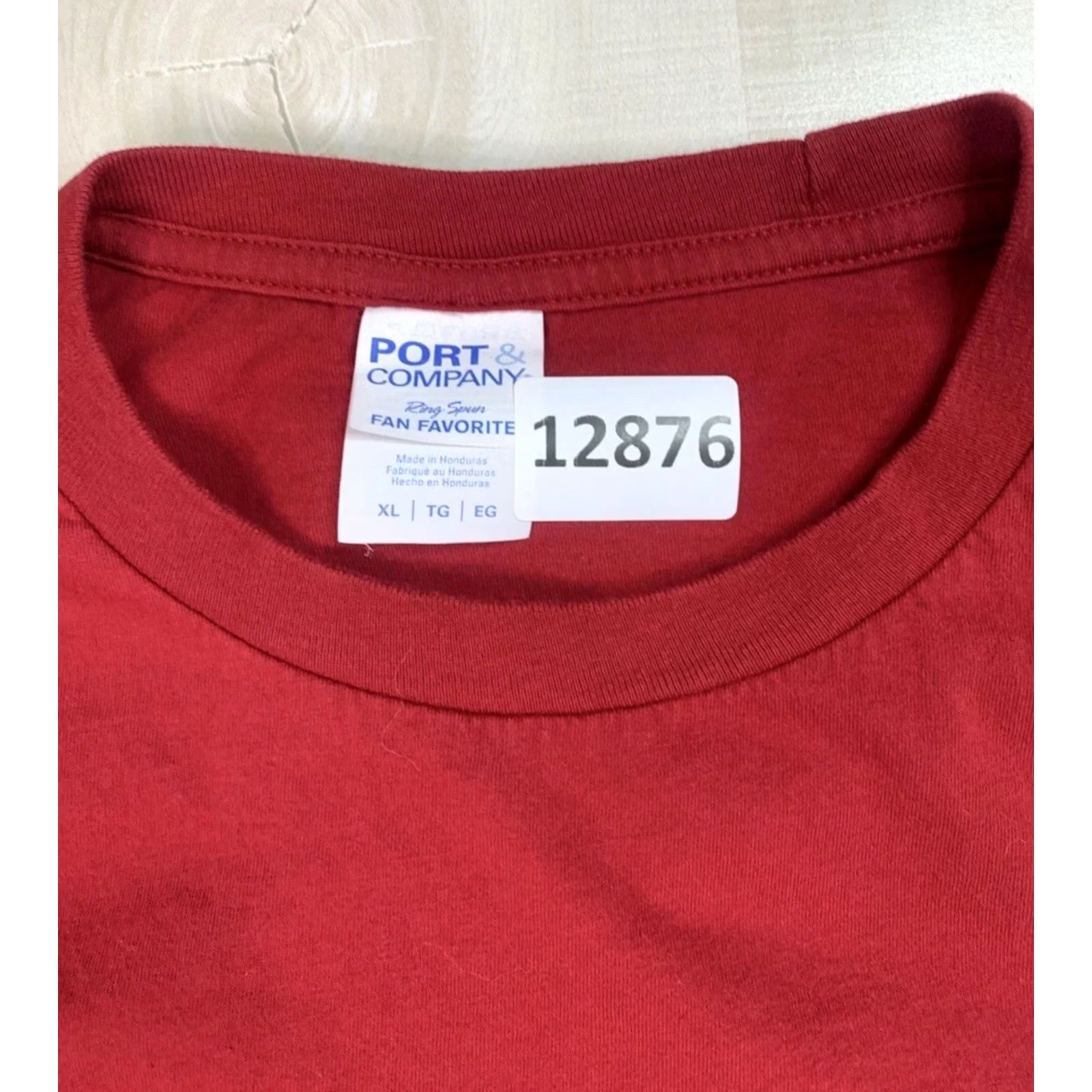 Vintage VINTAGE Cleveland Baseball T-Shirt Red XL Mens Y2K Distressed Graphic 2000s Crew Neck Short Sleeve Cotton Blend Nike Size US XL / EU 56 / 4 - 3 Thumbnail