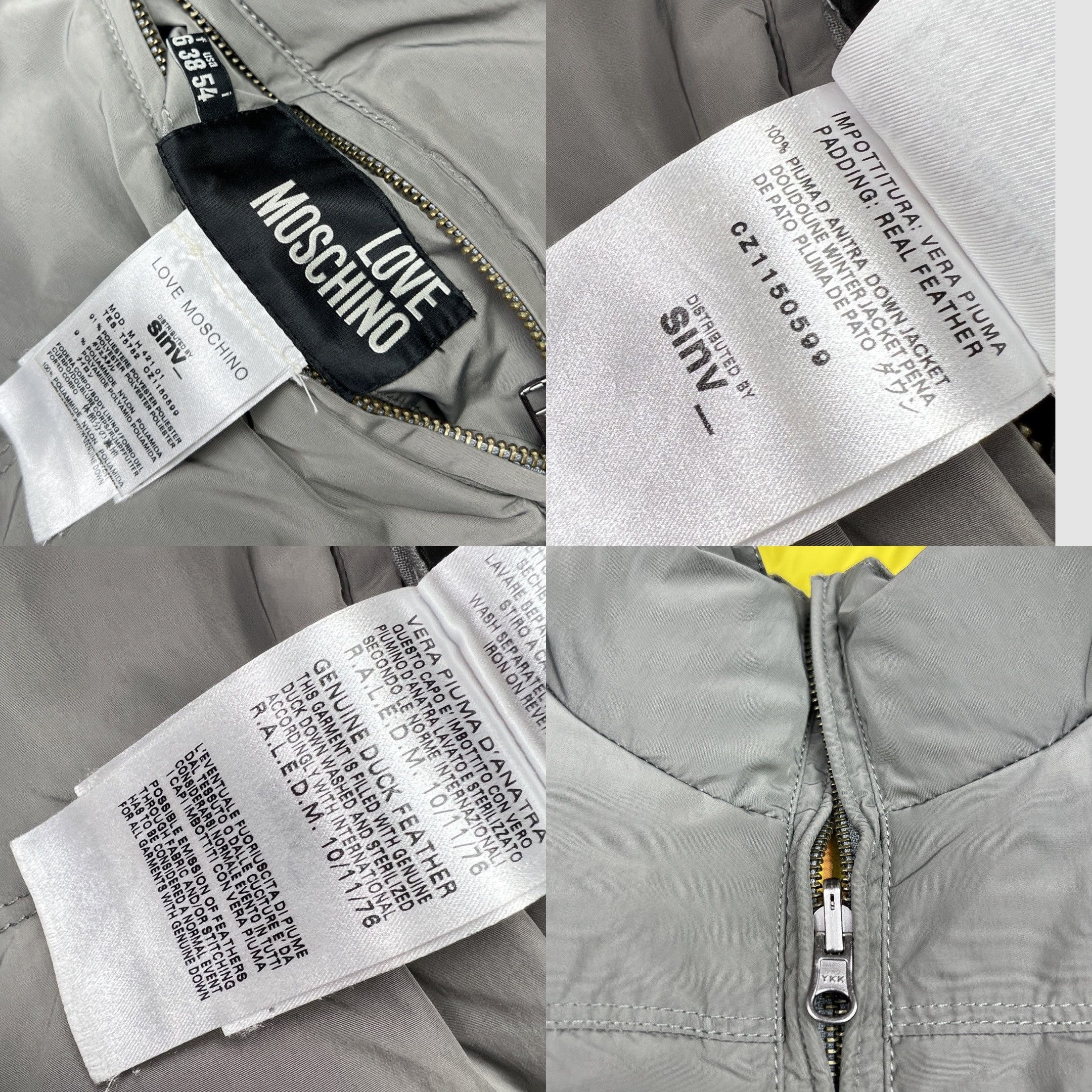 Moschino Love Moschino Reversible Down Puffer Jacket Size US L / EU 52-54 / 3 - 9 Thumbnail