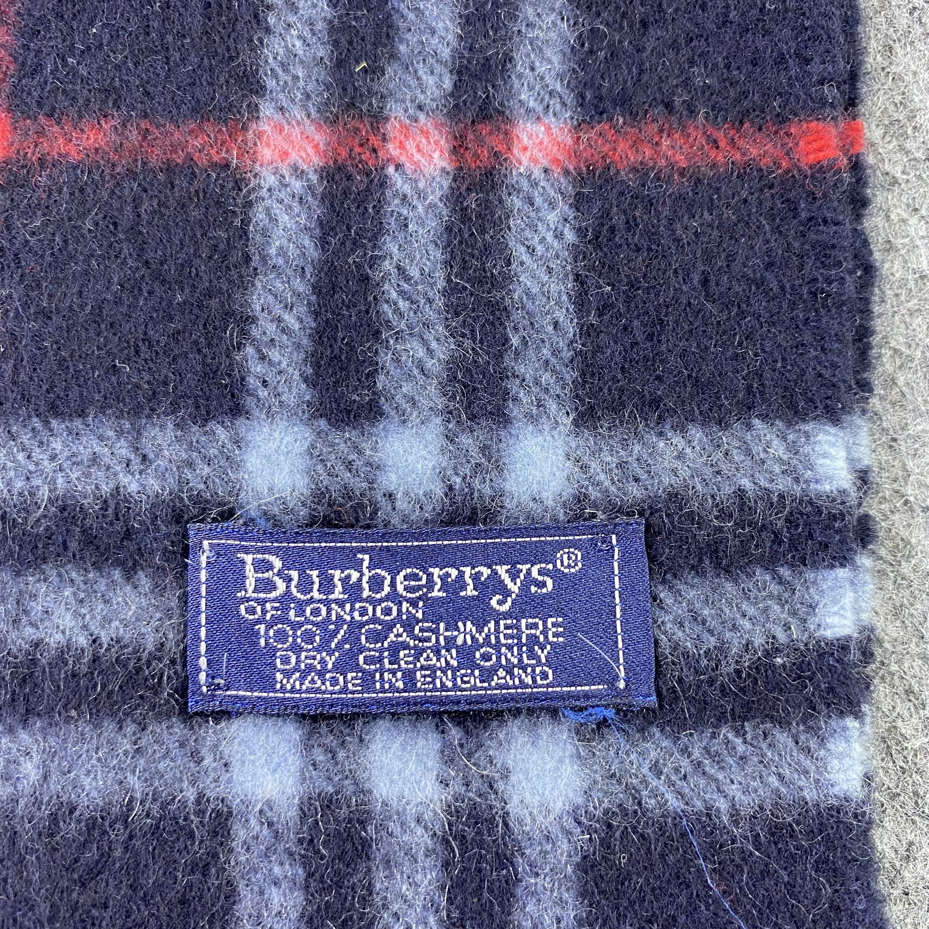 Burberry Burberry Cashmere Muffler / Scarf / Neckwear-T1508 Size ONE SIZE - 5 Thumbnail