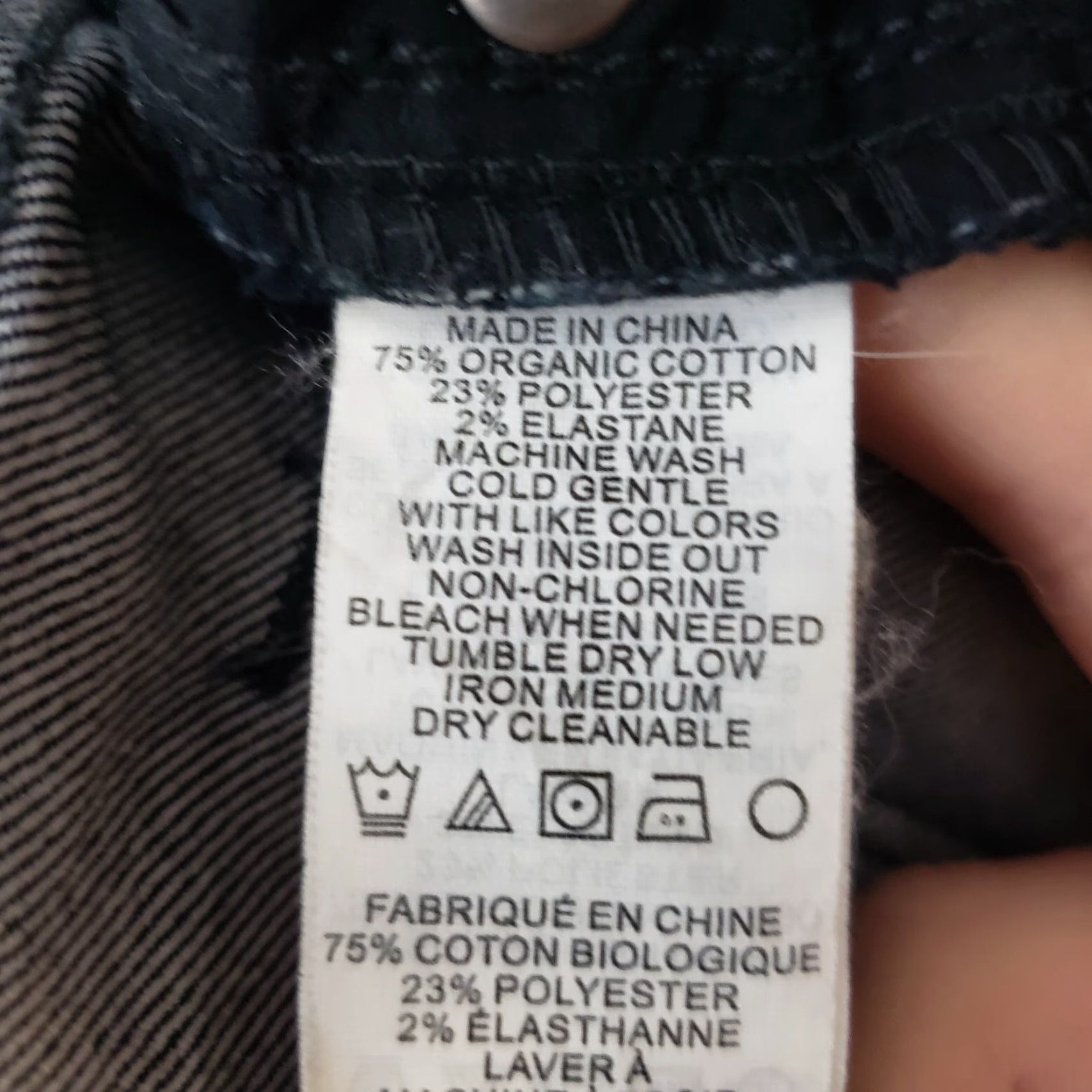 Prana Prana Womens Jeans Kayla Skinny Sz 2 Black Low Rise Organic Cotton Denim 31 Inseam Womens Size 26" / US 2 / IT 38 - 7 Thumbnail