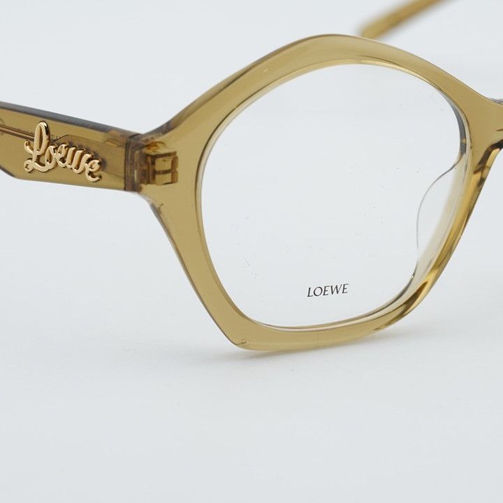 Loewe Loewe LW50053I 096 Eyeglasses Glossy Green 51mm Geometric Size ONE SIZE - 8 Thumbnail