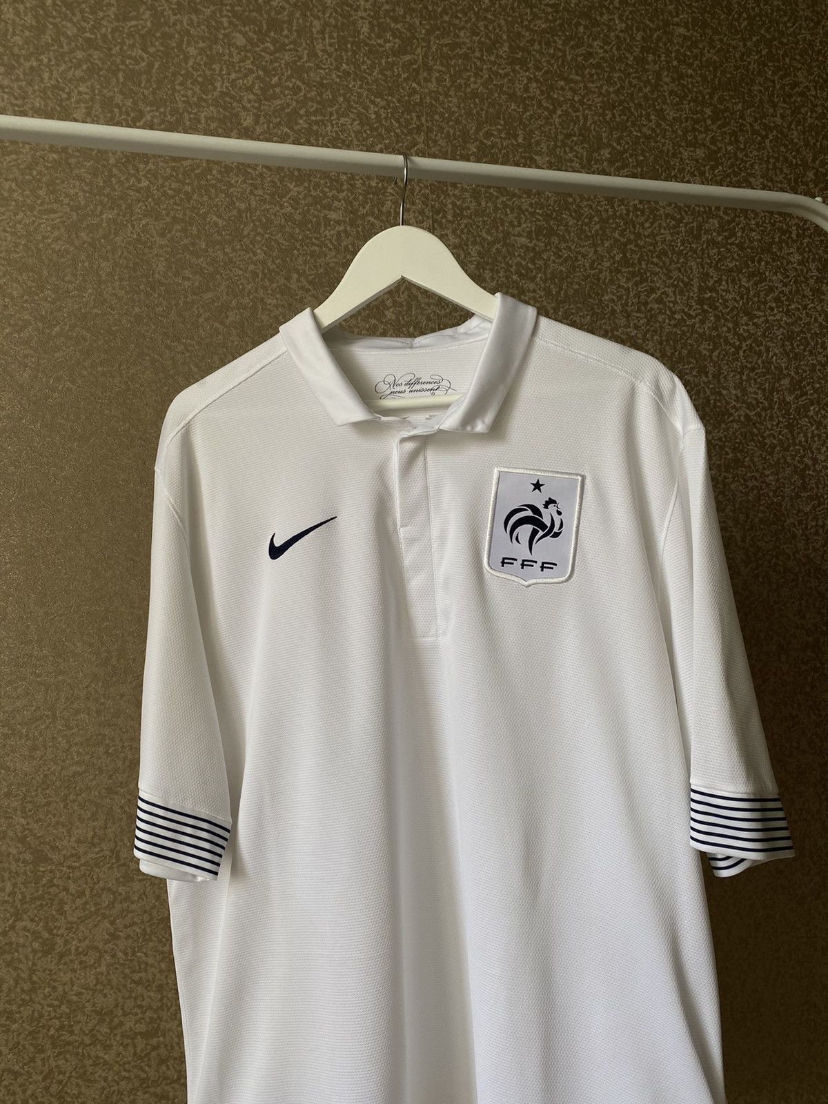 Vintage Vintage France 2012 2013 Soccer Jersey Nike Shirt Size US XXL / EU 58 / 5 - 3 Thumbnail