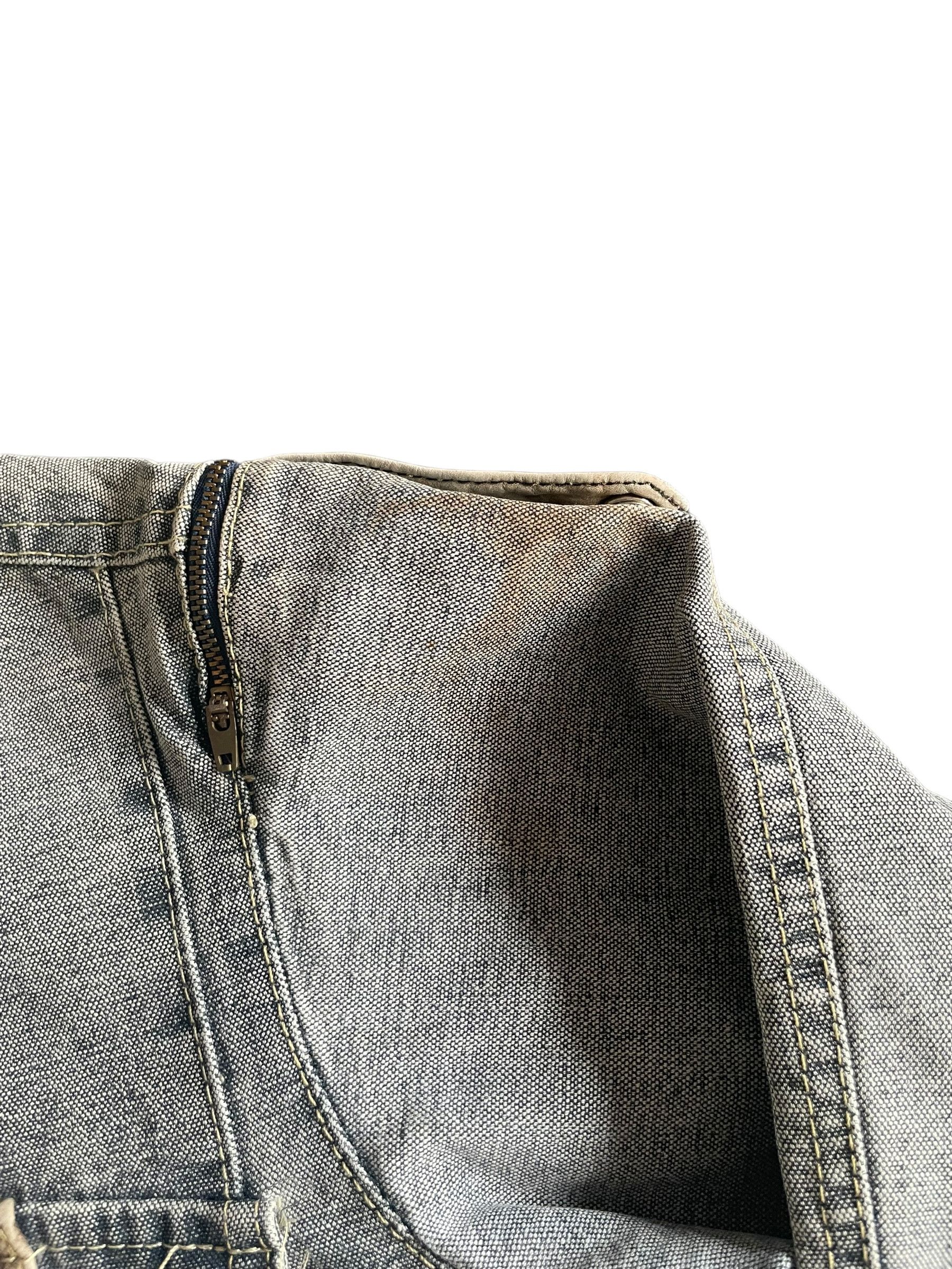 Jeffrey Campbell Vintage Jeffrey Alan Denim Jacket Size US L / EU 52-54 / 3 - 3 Thumbnail
