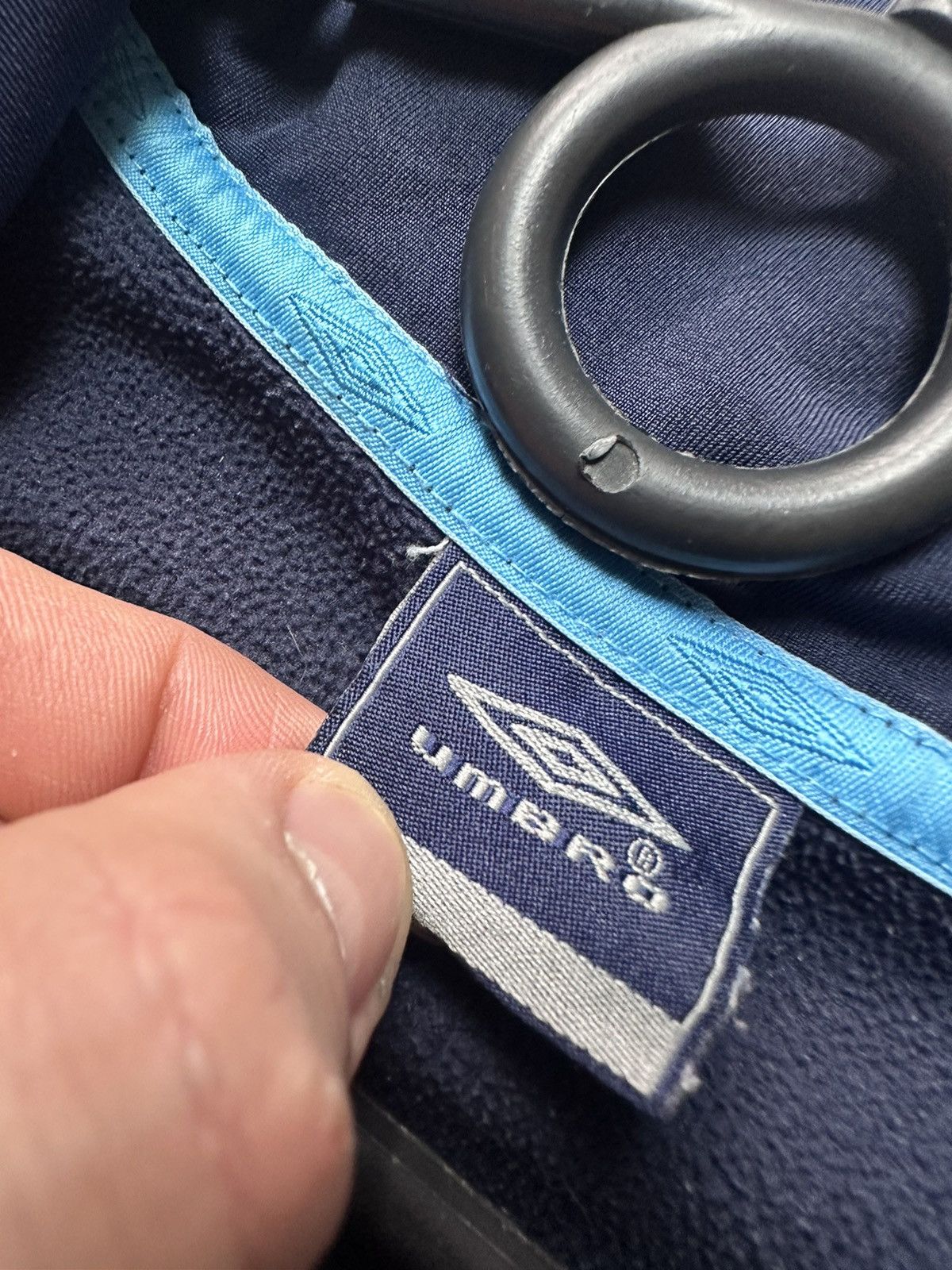 Umbro × Vintage Vintage Umbro West Bromwich soccer sweatshirt zip 1/4 L Size US L / EU 52-54 / 3 - 6 Thumbnail