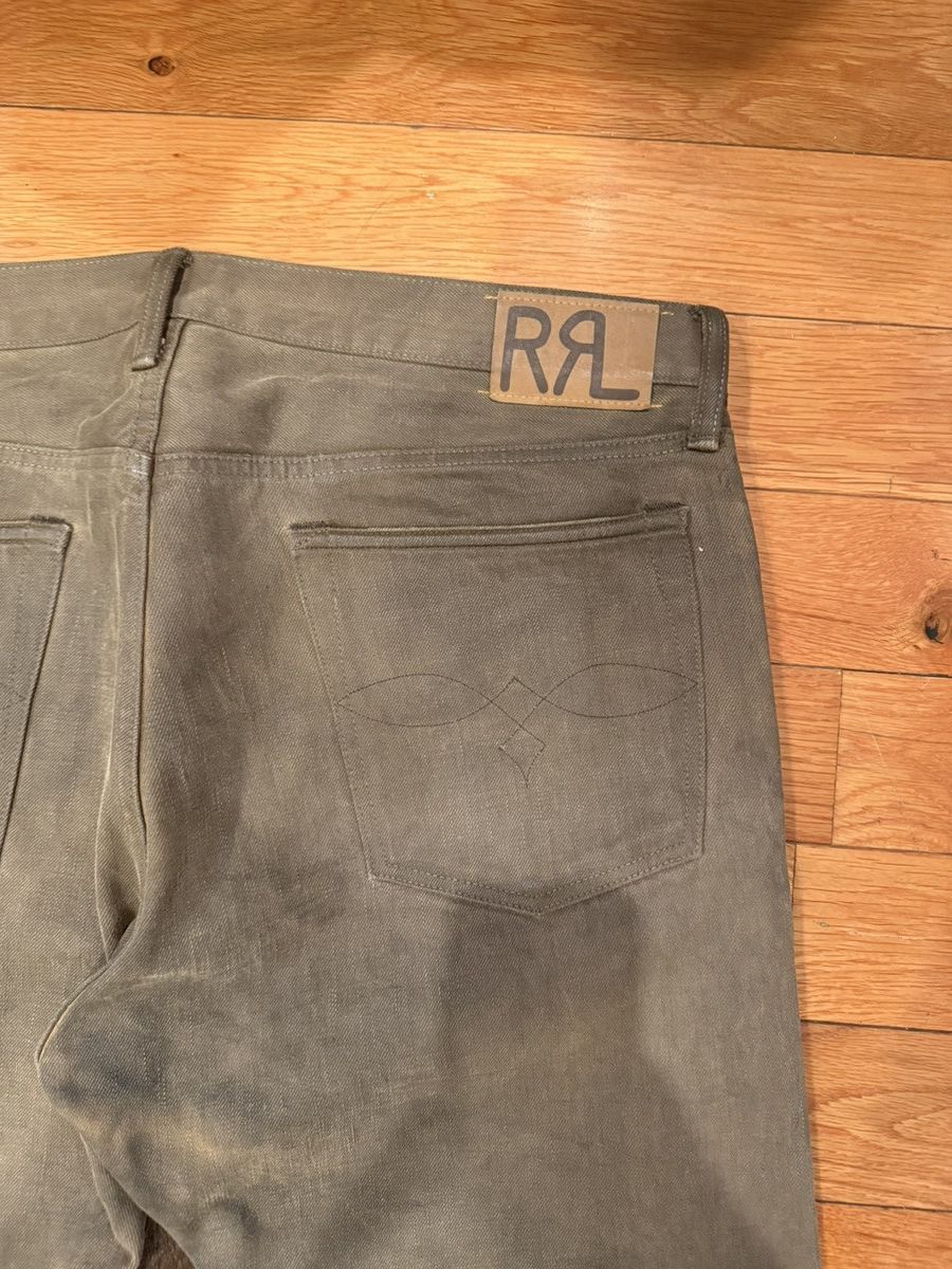 RRL Ralph Lauren Straight Cut Jeans Size US 38 / EU 54 - 10 Thumbnail