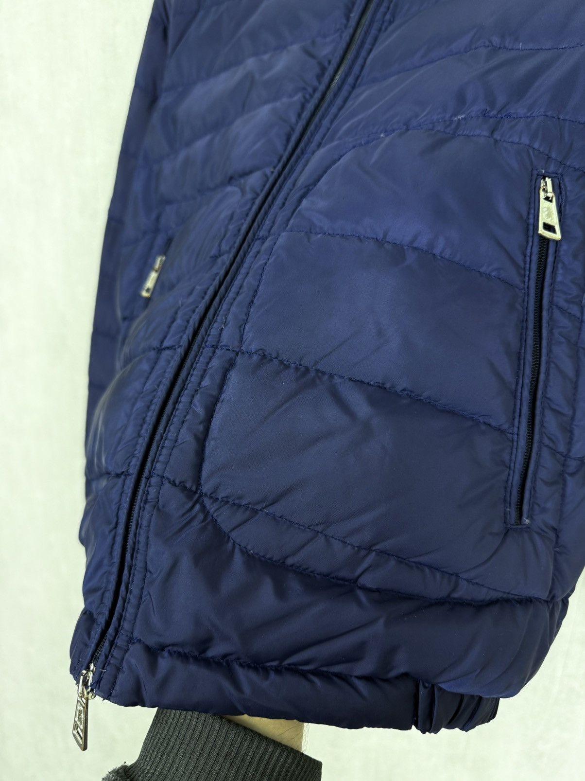Moncler Moncler Kids Blue Down Puffer Jacket Size 11/146 Size XXS / US 00 / IT 34 - 7 Thumbnail