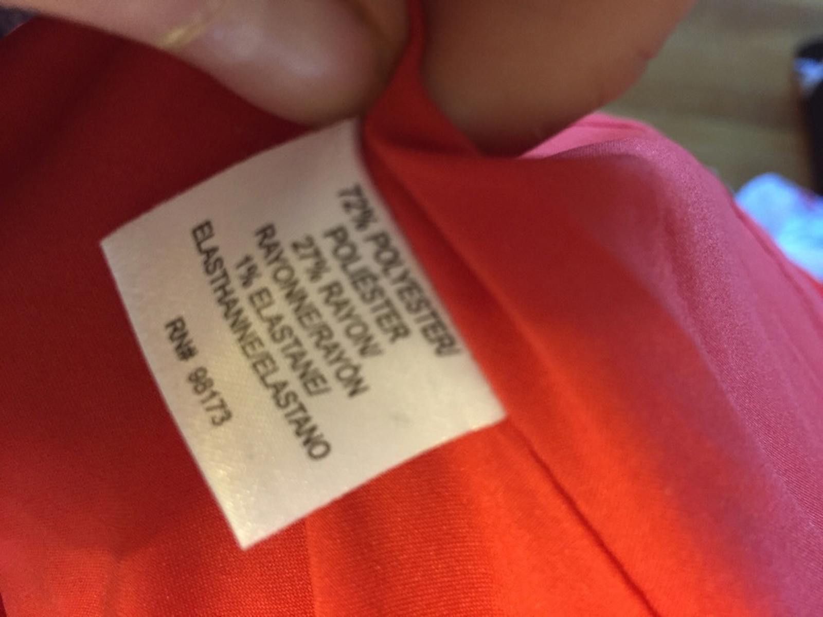 Other Worth New York Red Sport Jacket Rayon Polyster Bland Sz 10 Size L / US 10 / IT 46 - 11 Thumbnail