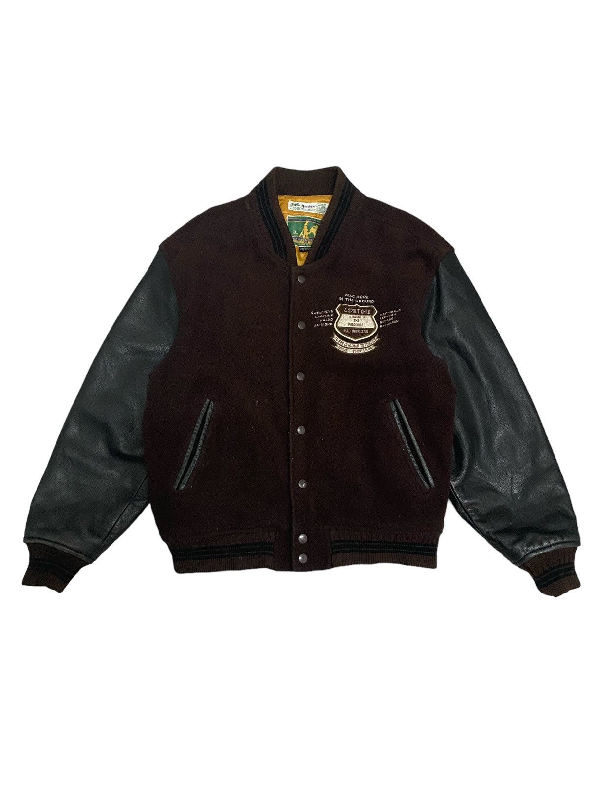 Japanese Brand × Vintage Offer‼️Vintage Machope Japanese Varsity Jacket Size US M / EU 48-50 / 2 - 2 Thumbnail