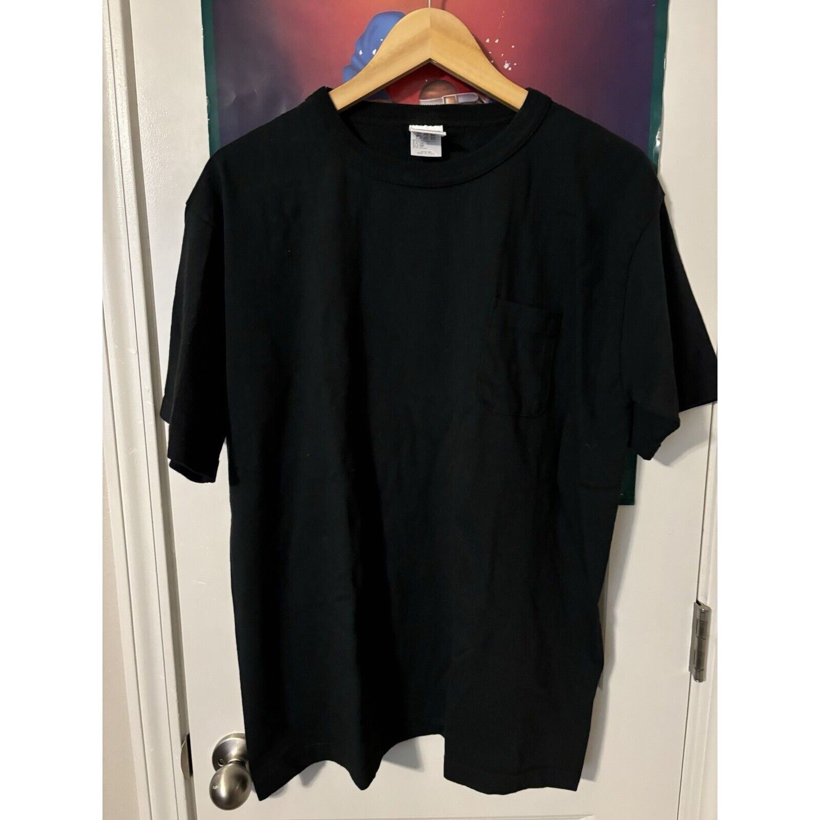 Champion Vintage Champion T1011 Heavy Weight Cotton T Shirt L Black Size US L / EU 52-54 / 3 - 2 Thumbnail