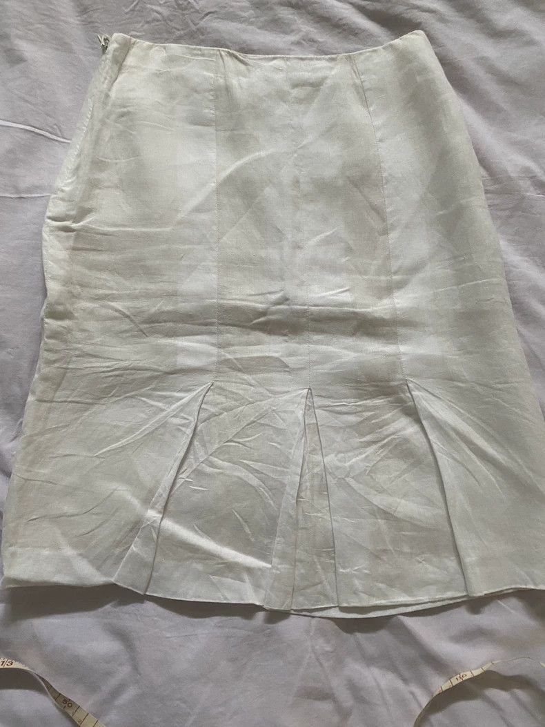 Loro Piana LORO PIANA Cotton hemp skirt Size 26" / US 2 / IT 38 - 6 Thumbnail