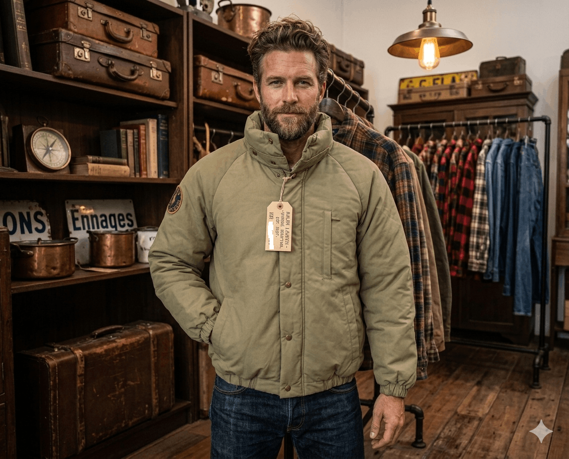 Polo Ralph Lauren Vintage Polo Ralph Lauren PRL Puffer Down Jacket Size US M / EU 48-50 / 2 - 2 Thumbnail