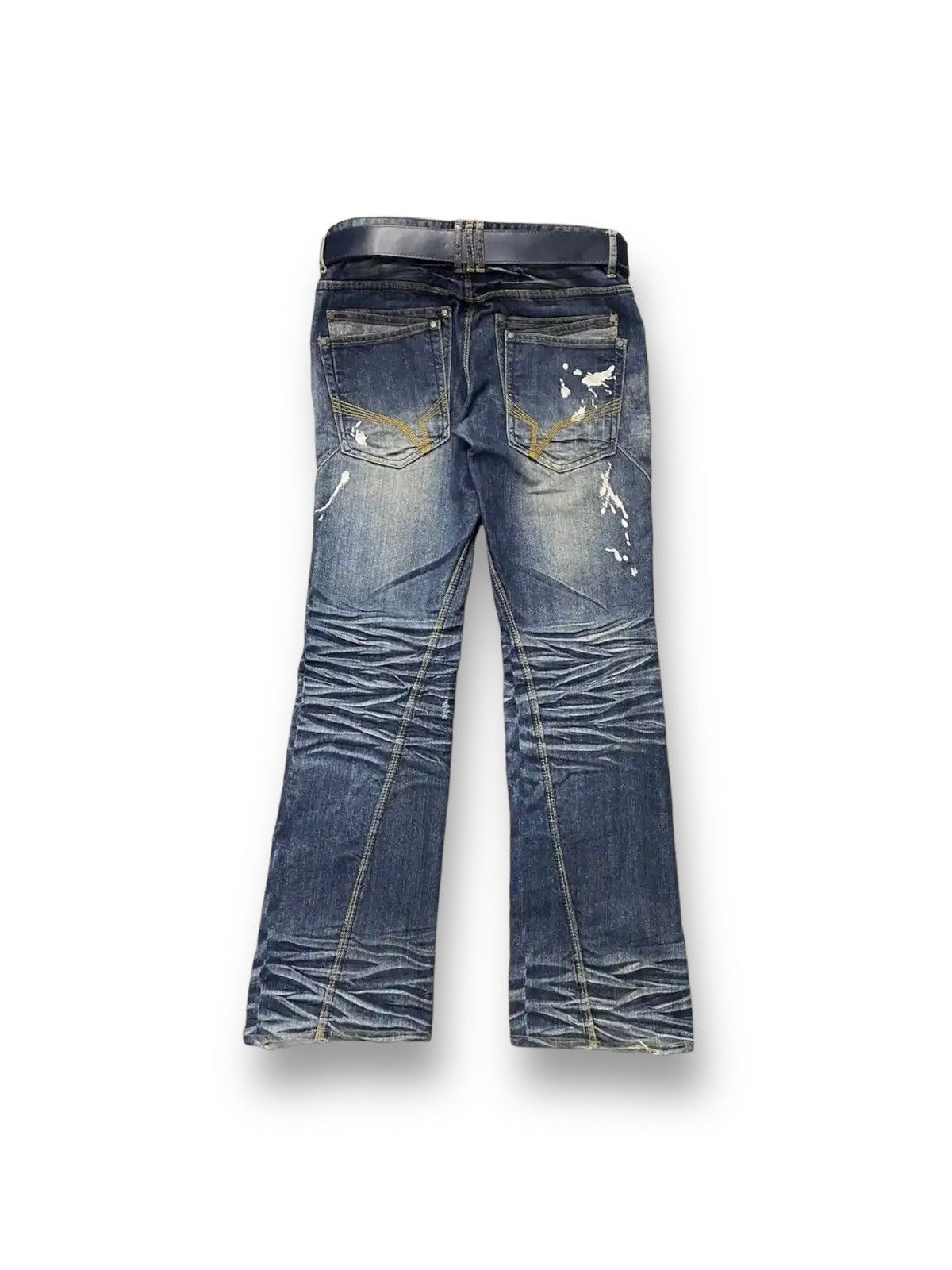 Hysteric Glamour × If Six Was Nine Vintage Hideaways Nicole Splash With Leather Vintage Belt Size US 30 / EU 46 - 2 Thumbnail