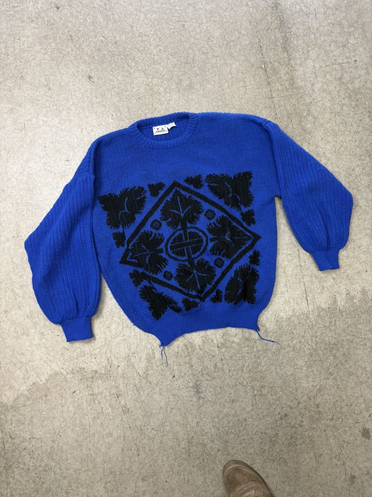 American Apparel Vintage Italian knitted sweater Size S / US 4 / IT 40 - 1 Thumbnail