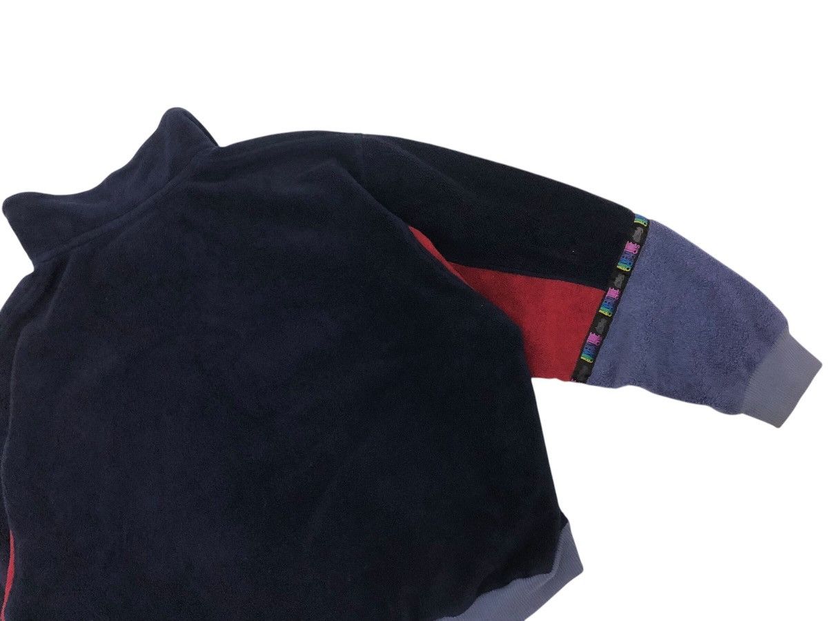 Adidas × Polartec × Vintage RARE 🔥 ADIDAS ADVENTURE FLEECE PULLOVER TRICOLOUR HALF ZIP Size US L / EU 52-54 / 3 - 12 Thumbnail