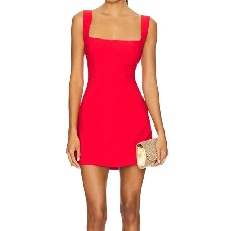 superdown Superdown Aneira Mini Dress in Red, Size XXS Size XXS / US 00 / IT 34 - 1 Thumbnail