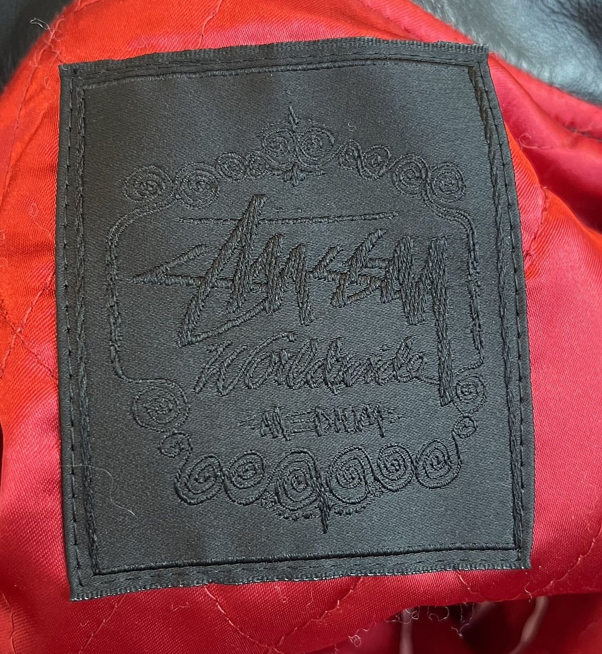 Stussy Stussy Leather Biker Jacket 15th Anniversary Japan Exclusive Size US S / EU 44-46 / 1 - 6 Thumbnail