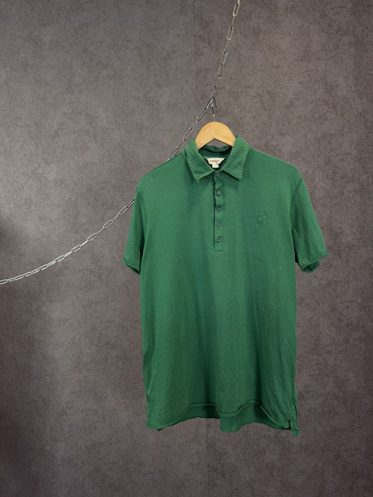 Diesel Diesel designer vintage polo tee Size US XL / EU 56 / 4 - 1 Thumbnail