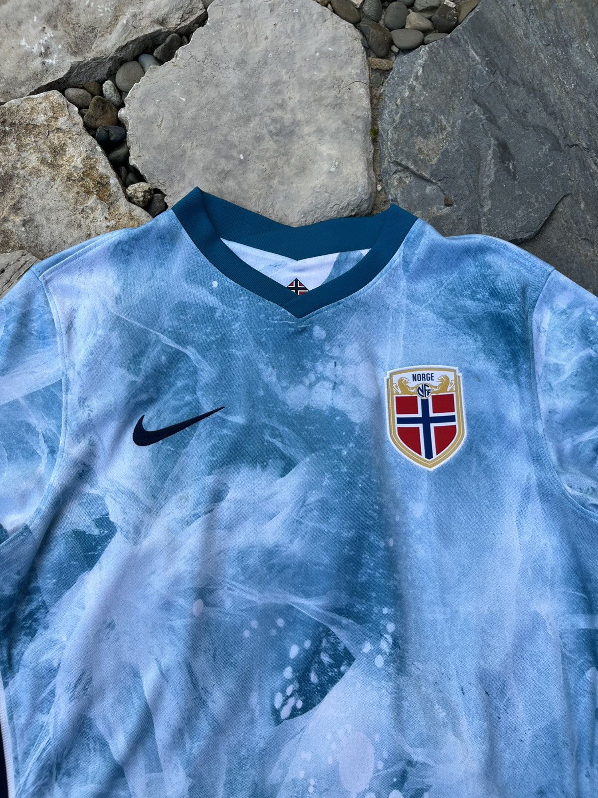 Nike Nike Norway 2020/2021 away jersey t-shirt limited ice print Size US M / EU 48-50 / 2 - 4 Thumbnail