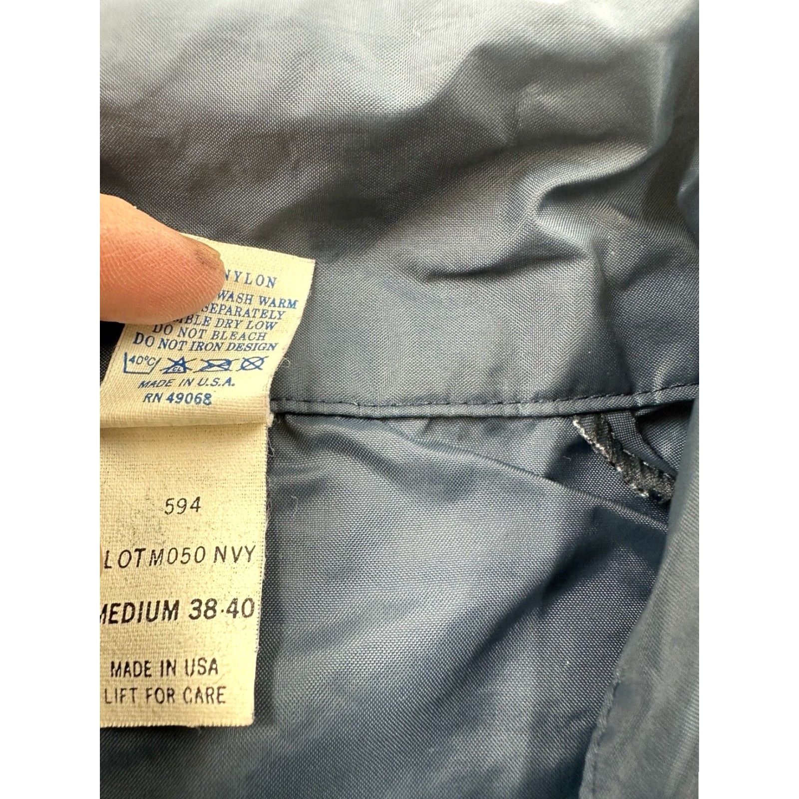 Soffe VINTAGE Soffe Jacket Unisex Adults M Blue Embroidered Clackamas Womens Champions 80s USA Windbreaker Baseball Size M / US 6-8 / IT 42-44 - 5 Thumbnail