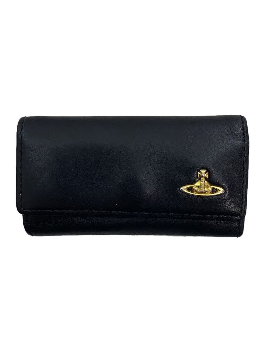 Vivienne Westwood Vivienne Westwood Monogram Key Case Black Size ONE SIZE - 1 Thumbnail