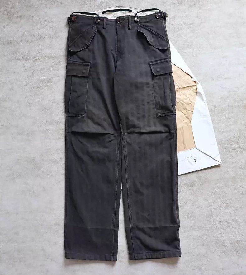 Visvim Visvim Eiger Sanction Herringbone Cargo Pants-2506 Size US 26 / EU 42 - 1 Thumbnail