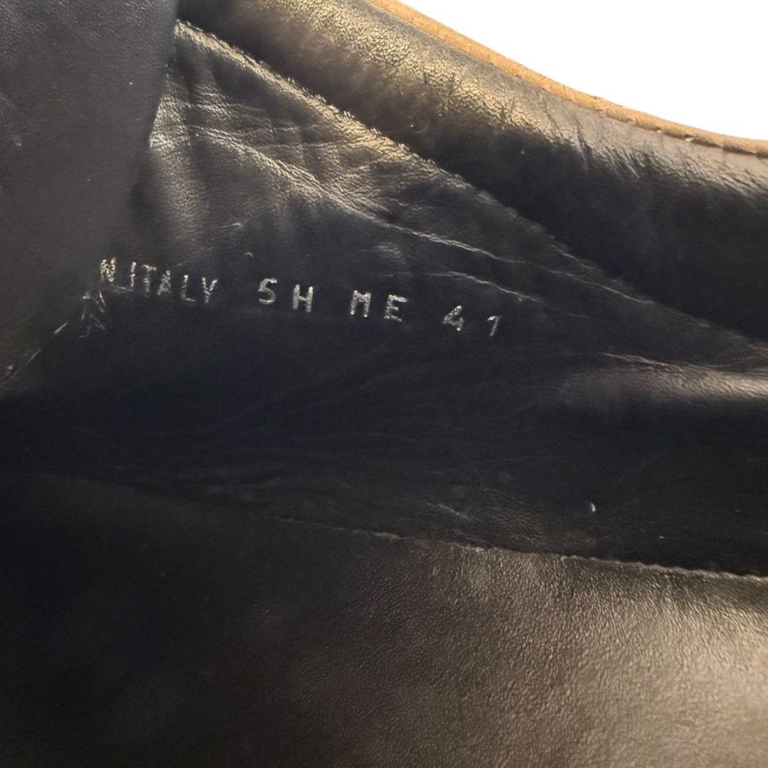 Dior Dior Homme Autumn 2005 by Hedi Slimane Calfskin Army Trainer Size US 8.5 / EU 41-42 - 4 Thumbnail