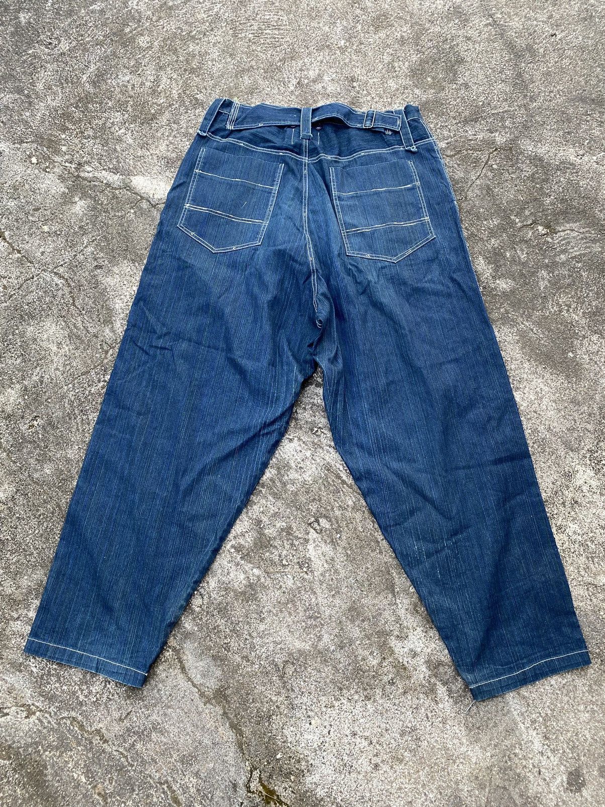 If Six Was Nine × Japanese Brand Y2K FrankU baggy Size US 35 - 2 Thumbnail