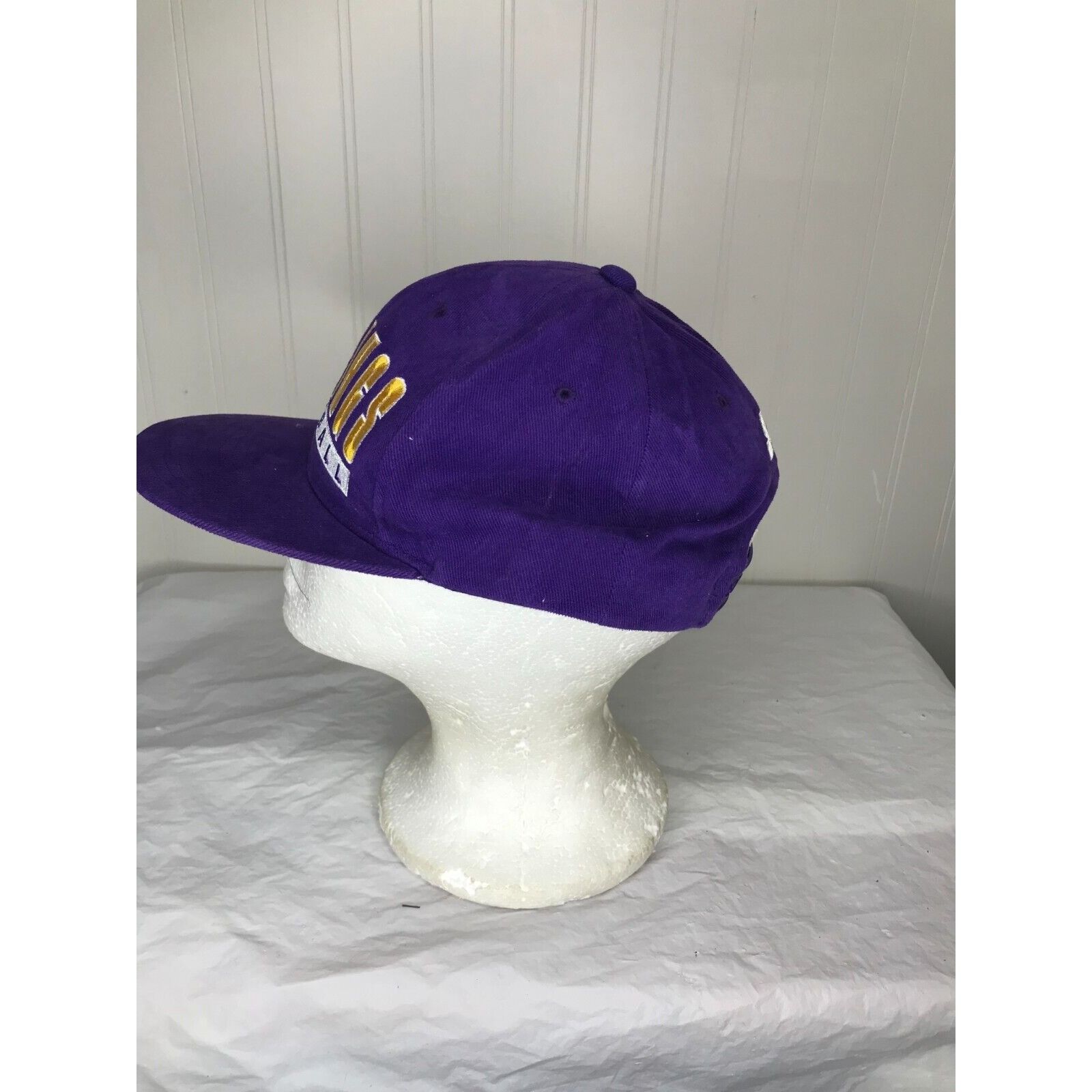 Starter Vintage Minnesota Vikings Starter The Classic Snapback Hat P Size ONE SIZE - 2 Preview