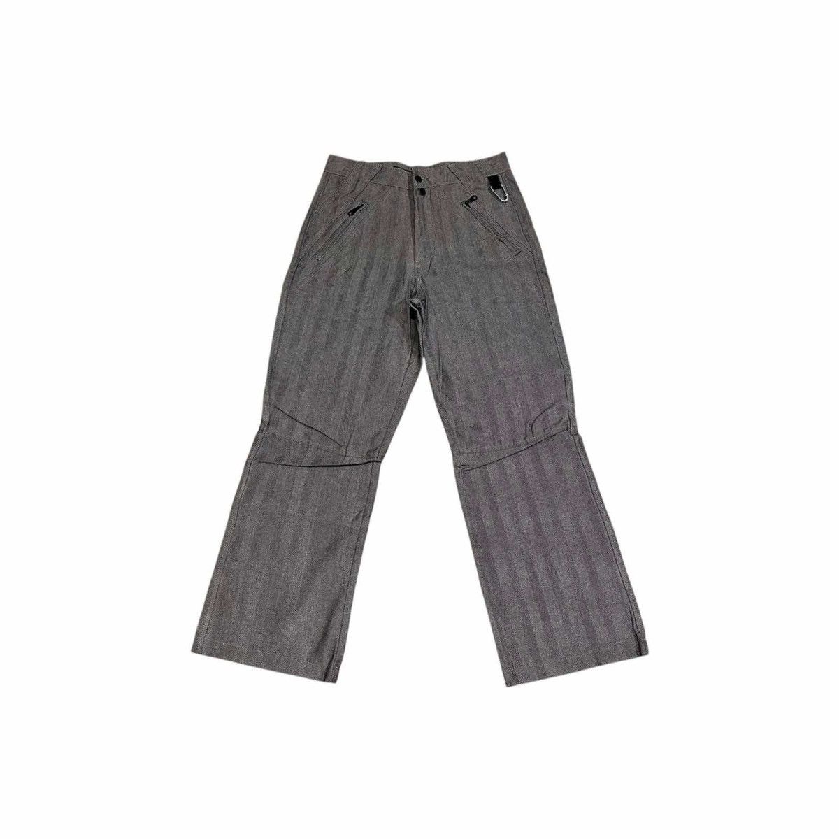 If Six Was Nine × Le Grande Bleu (L.G.B.) × Marithe + Francois Girbaud 🔥Y2K Vintage Marithe Francois Girbaud Baggy Pants Flared Size US 30 / EU 46 - 1 Thumbnail